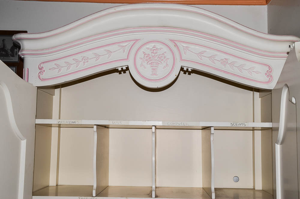 Painted Louis XV Style Provincial Armoire By Henredon