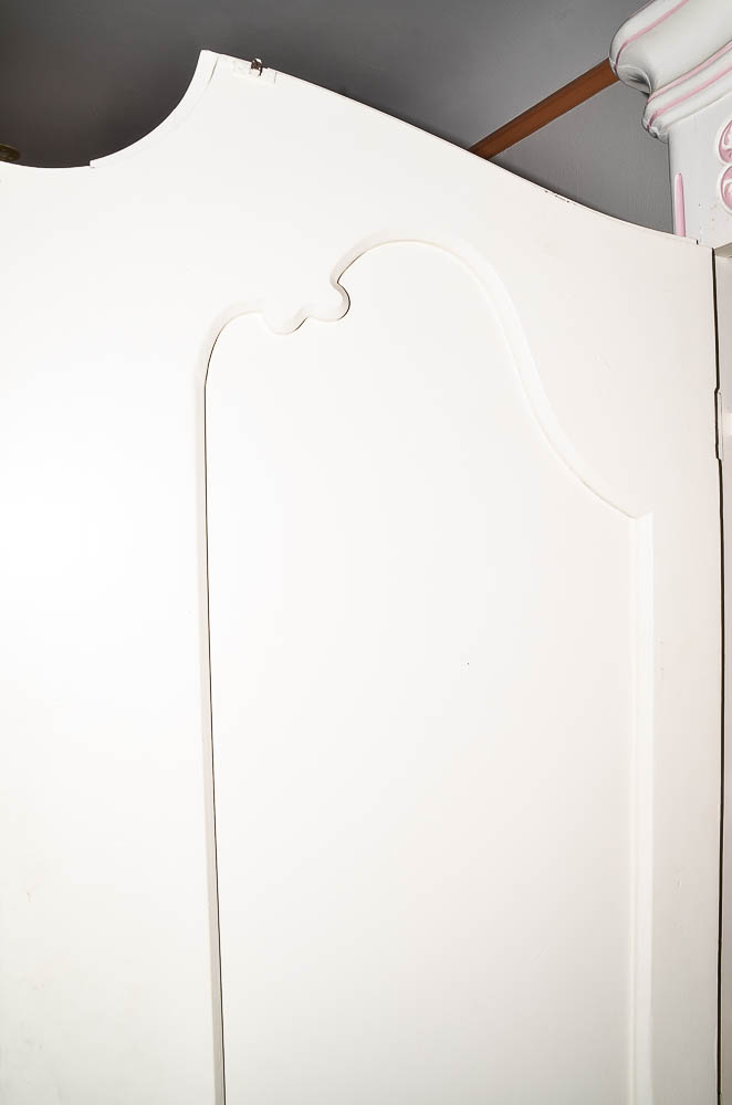 Painted Louis XV Style Provincial Armoire By Henredon