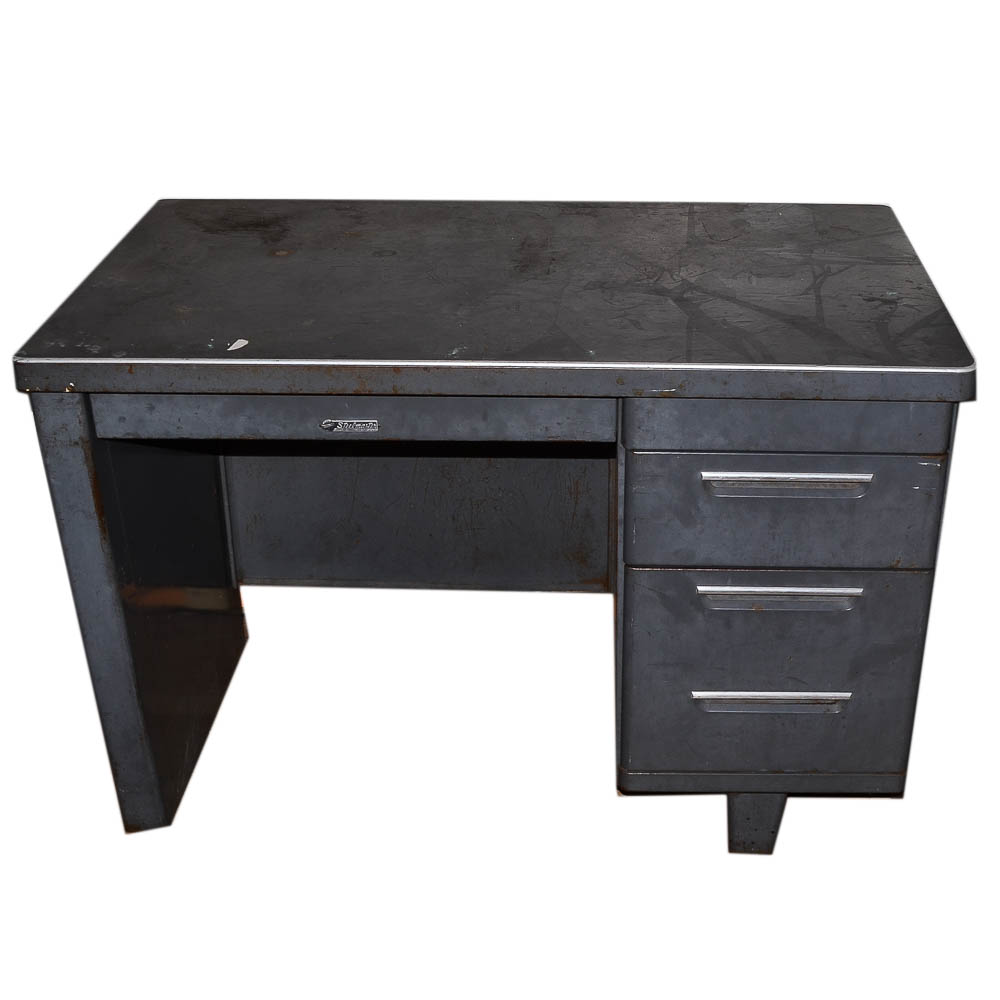 Vintage Metal Desk by Steelmaster