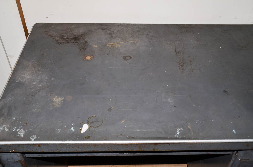 Vintage Metal Desk by Steelmaster