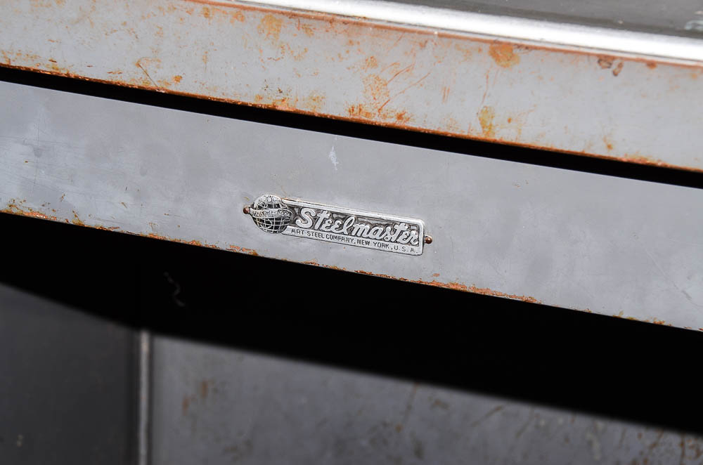 Vintage Metal Desk by Steelmaster