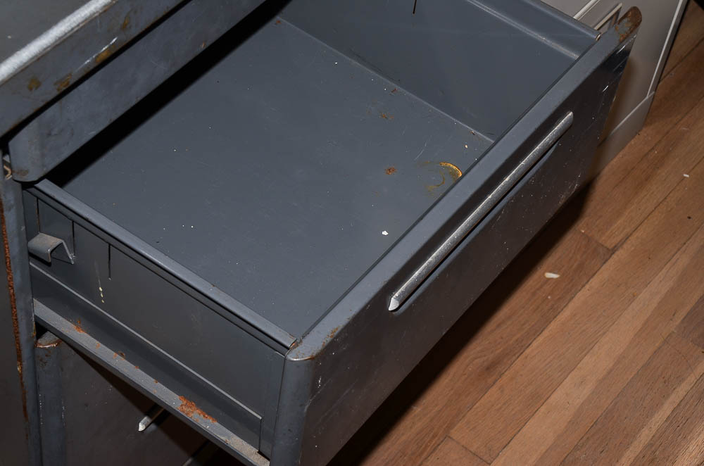 Vintage Metal Desk by Steelmaster