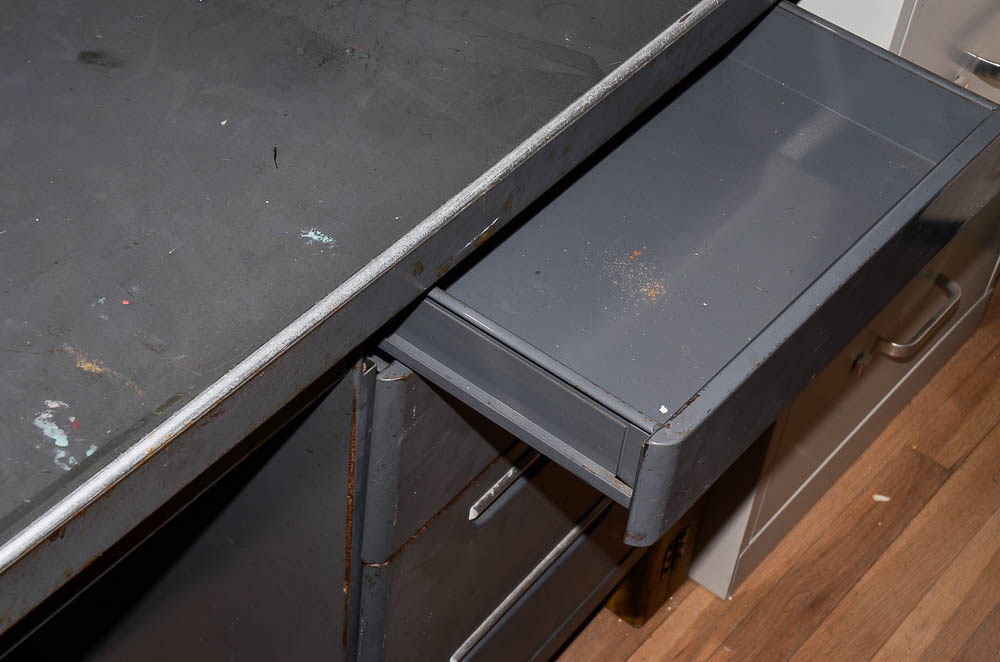 Vintage Metal Desk by Steelmaster