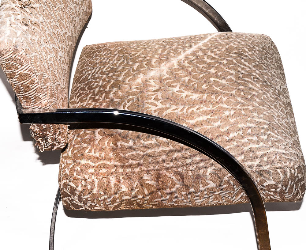 Four Modern Cantilever Armchairs