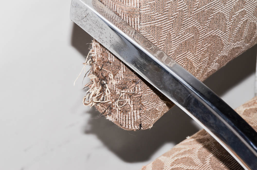 Four Modern Cantilever Armchairs