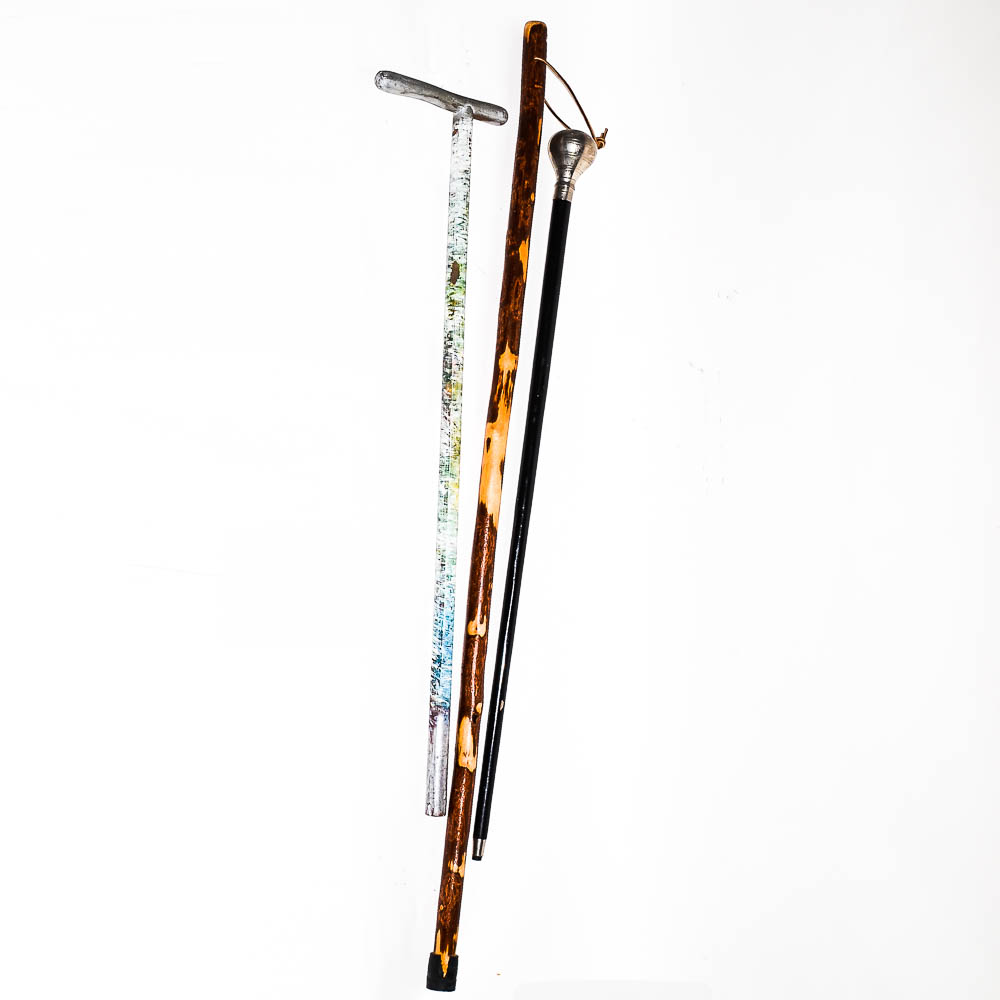 Three Vintage Canes