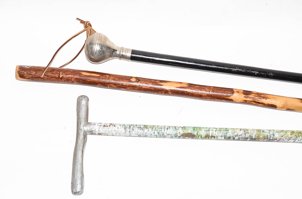 Three Vintage Canes