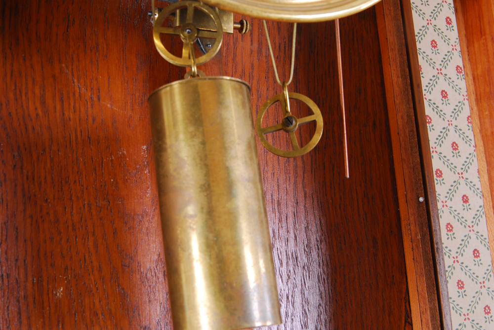 Vintage Oak Pendulum Wall Clock