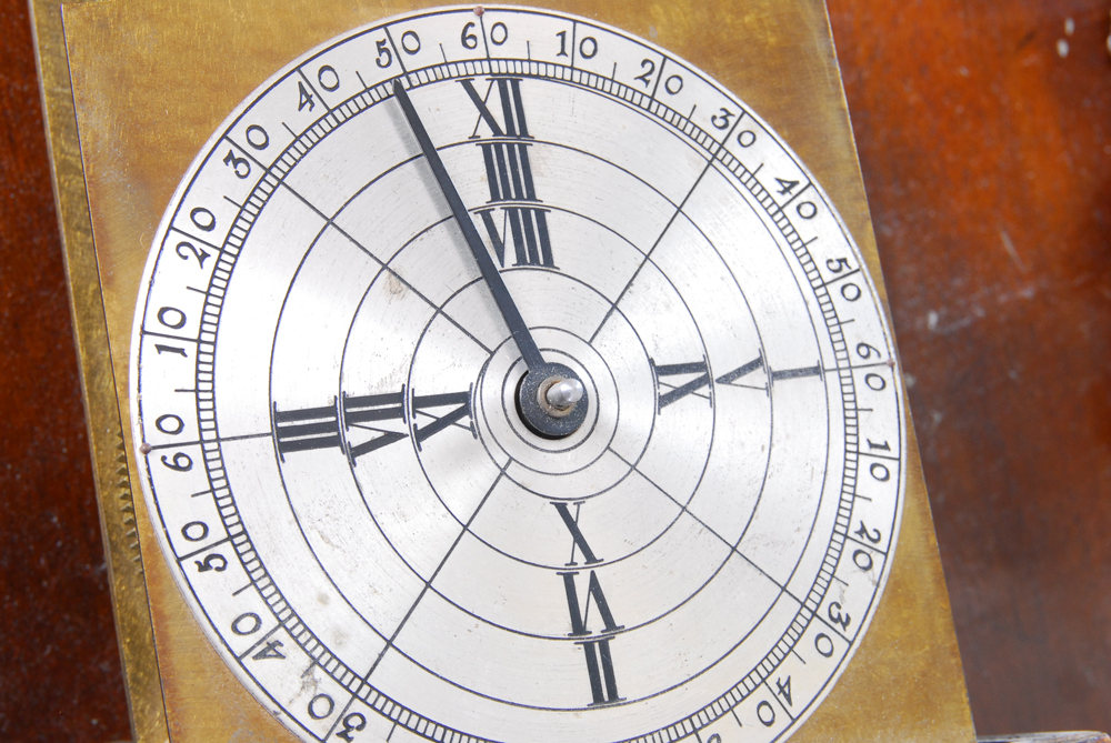 Vintage Limited Edition Reproduction of Benjamin Franklin's Clock of 1757