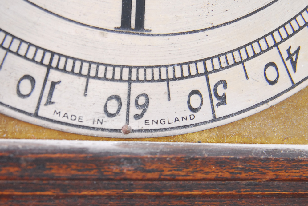 Vintage Limited Edition Reproduction of Benjamin Franklin's Clock of 1757