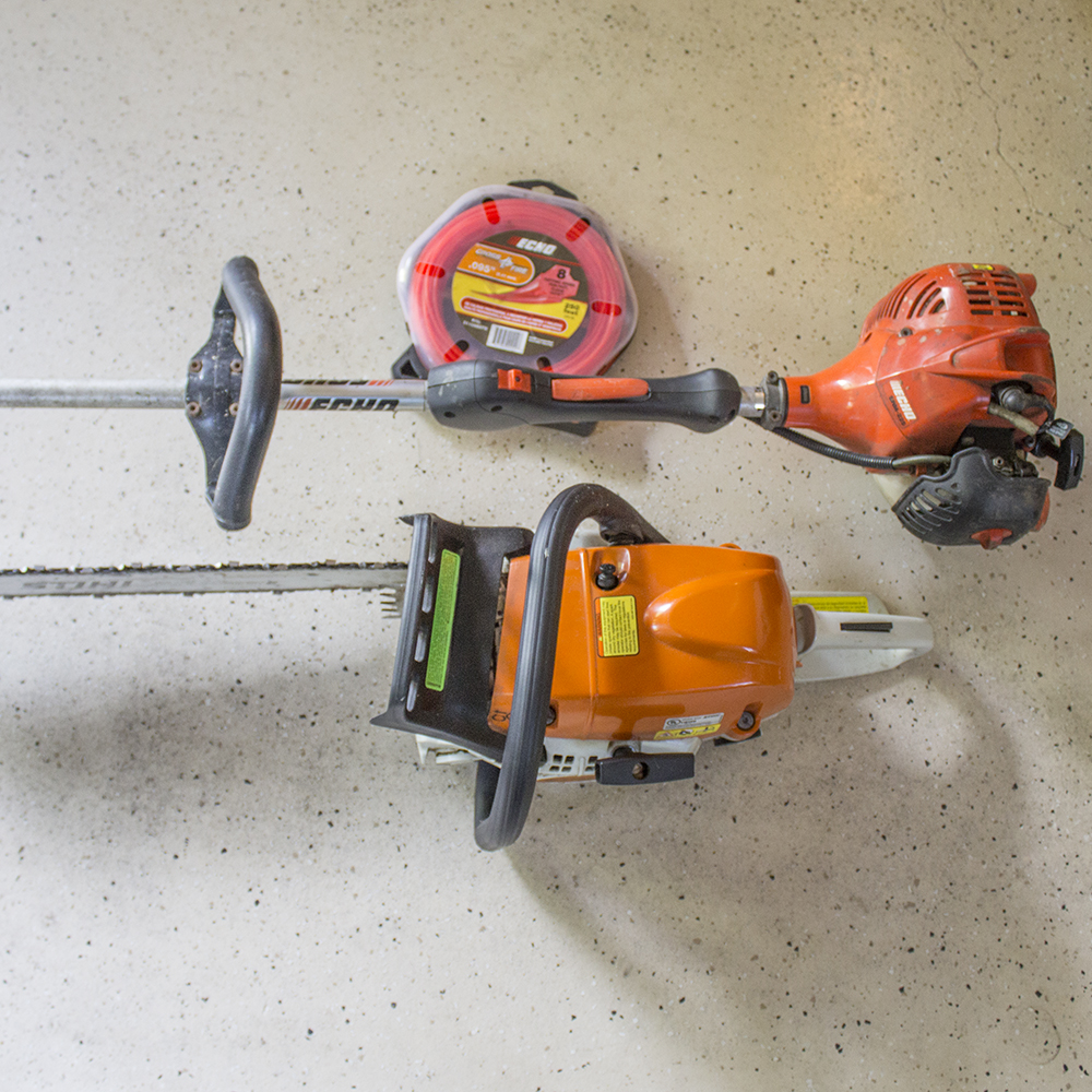 Echo Weed Wacker and Stihl Chain Saw