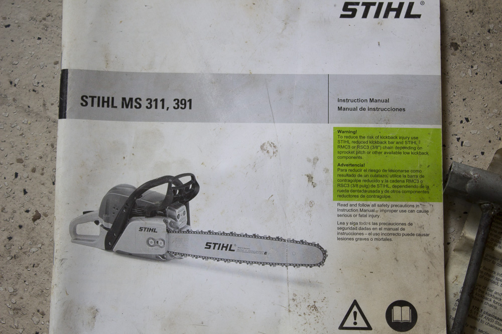 Echo Weed Wacker and Stihl Chain Saw