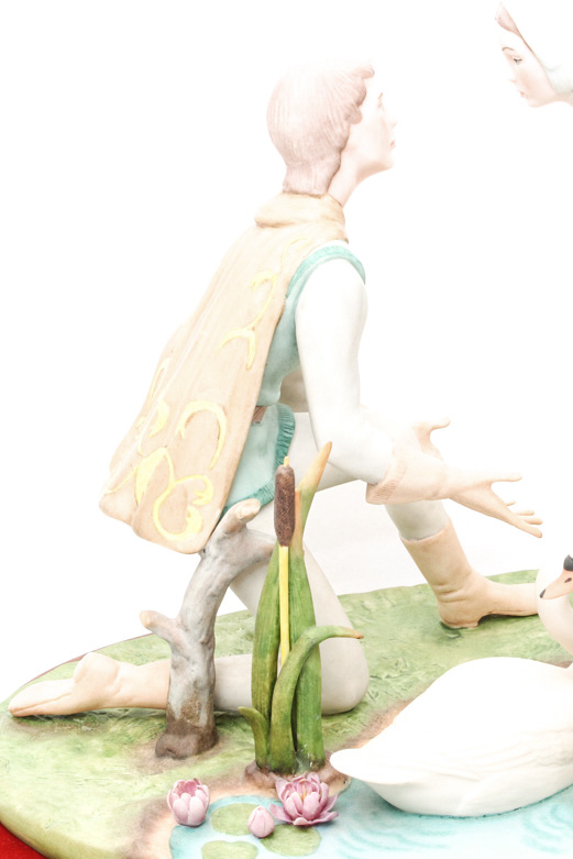 Signed Limited Edition Laszlo Ispanky "Swan Lake"