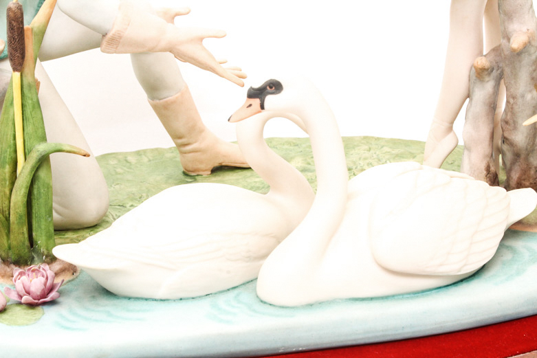 Signed Limited Edition Laszlo Ispanky "Swan Lake"