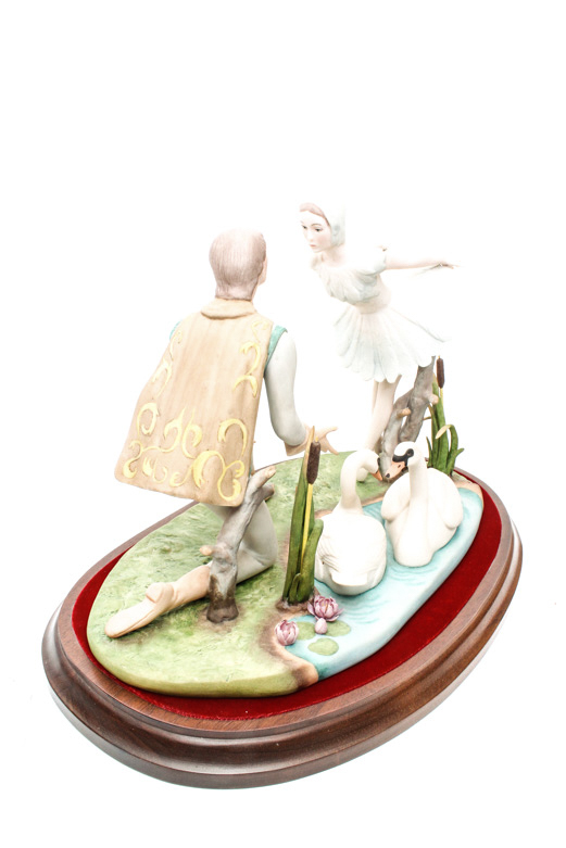 Signed Limited Edition Laszlo Ispanky "Swan Lake"
