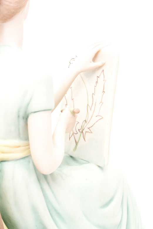 Limited Edition Laszlo Ispanky "Artist Girl" Figurine