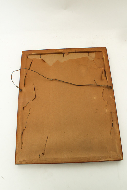 Vintage Print of Pink Orchid