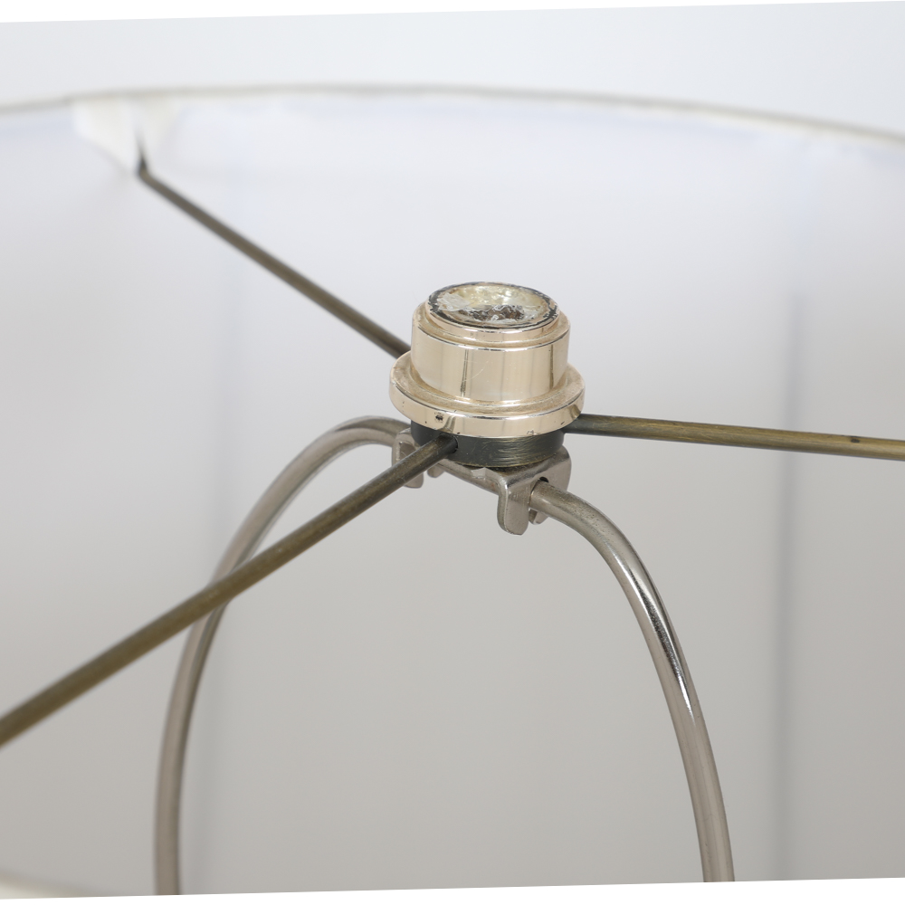 Spiral Glass  Floor Lamp