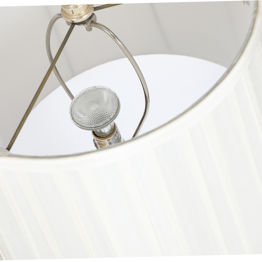 Spiral Glass  Floor Lamp