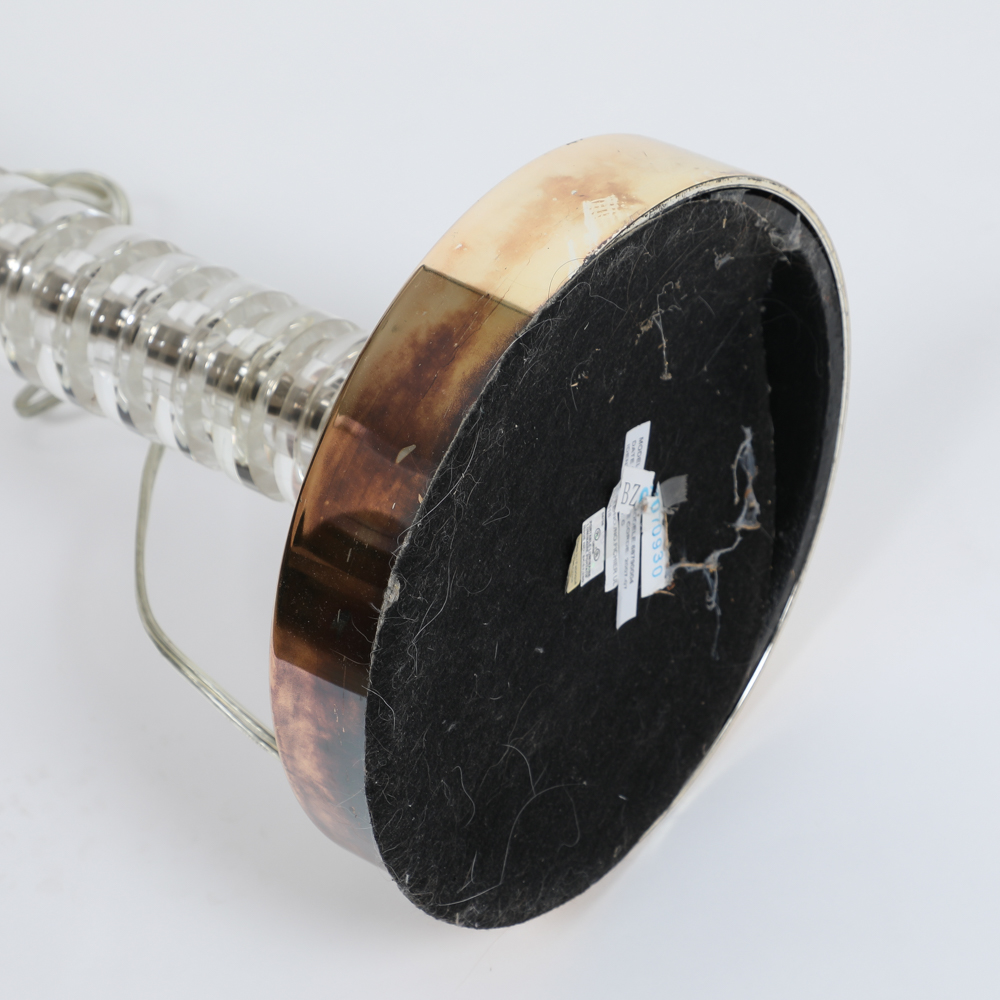 Spiral Glass  Floor Lamp