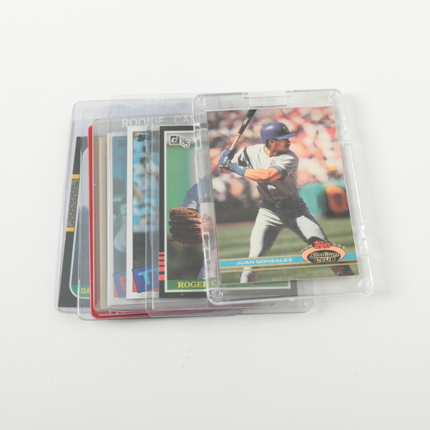 Assorted Donruss and Topps Baseball Cards