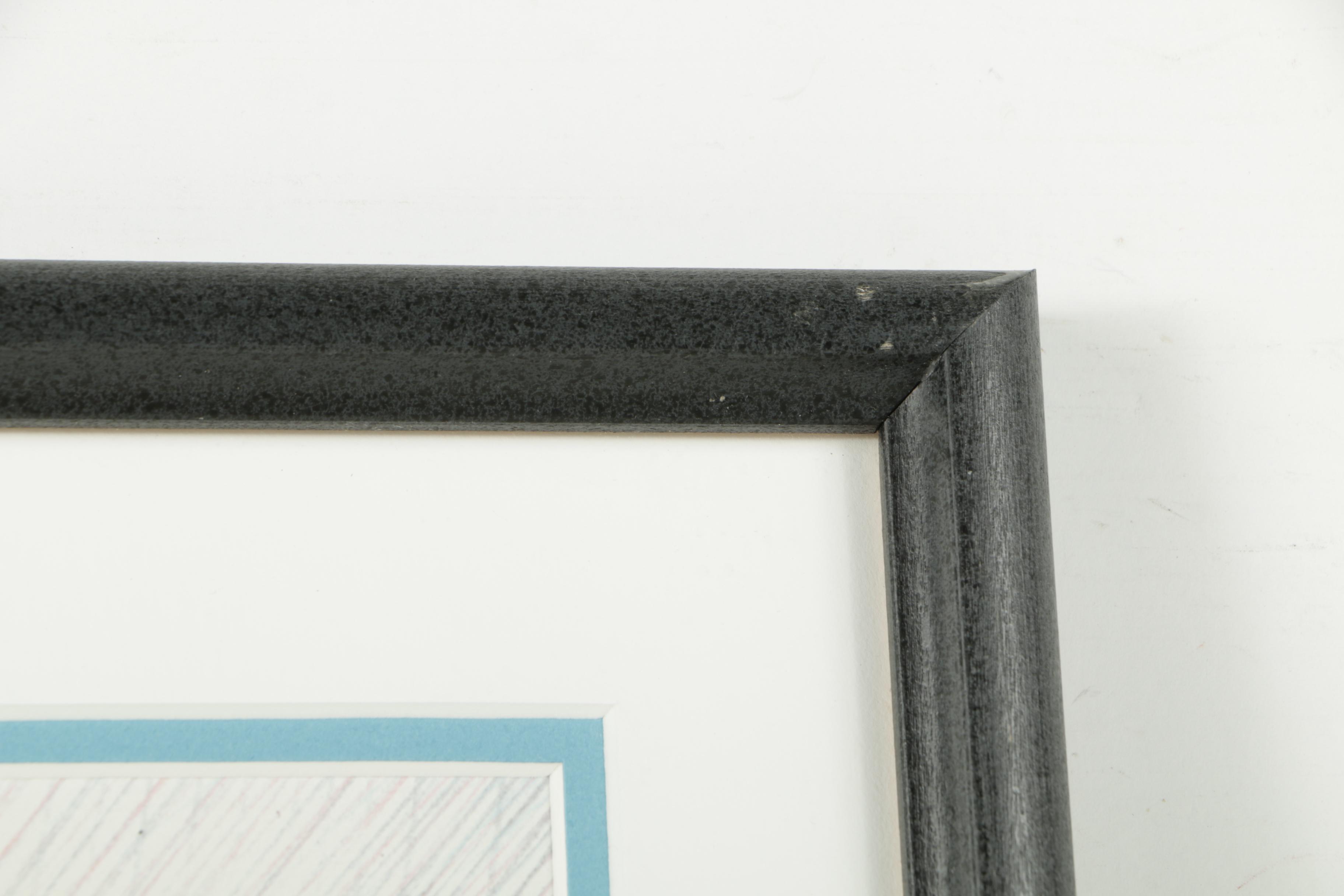 Disney Sericel of Mickey with Autograph Card and Pin "Character Class"