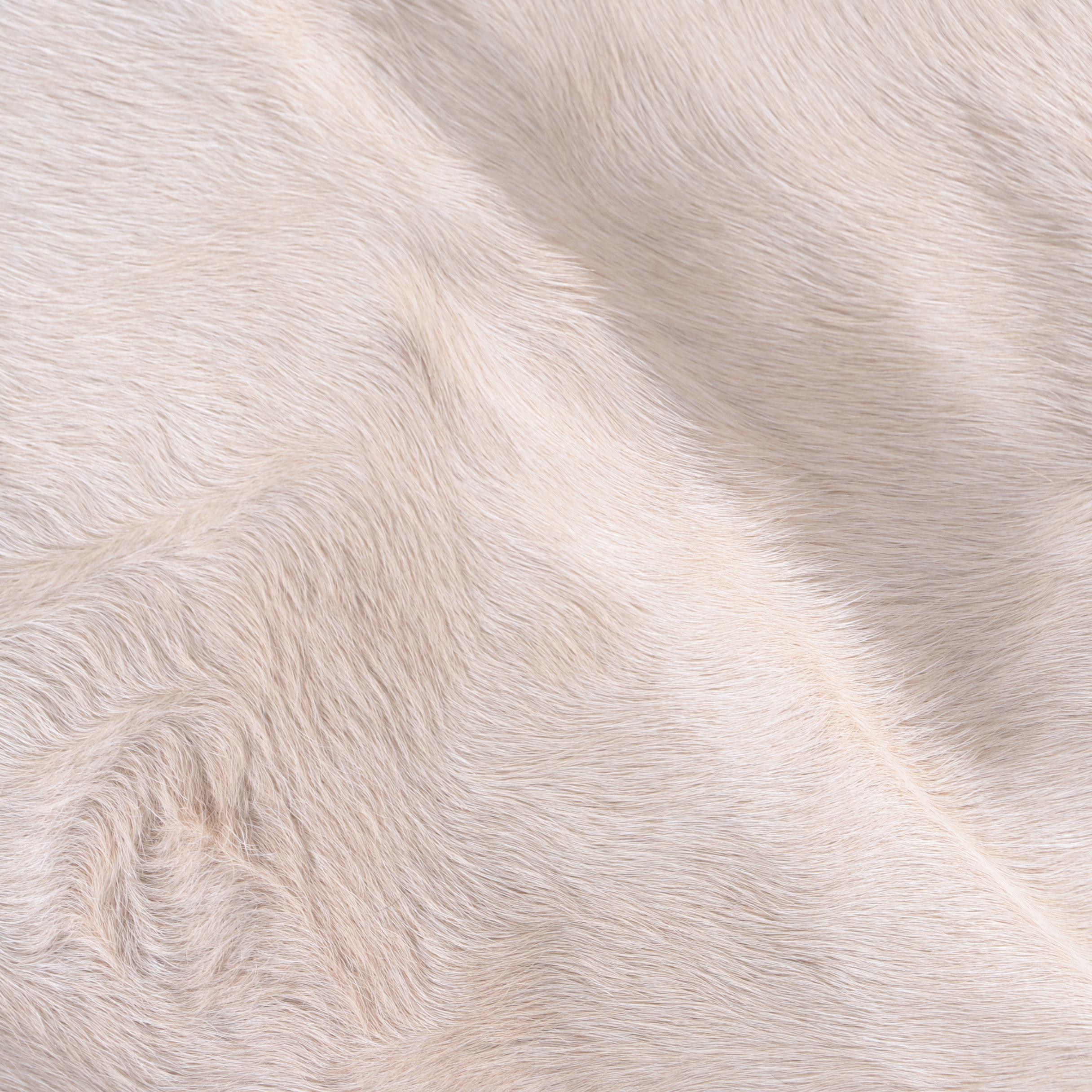 Natural Black and White Cow Hide Area Rug