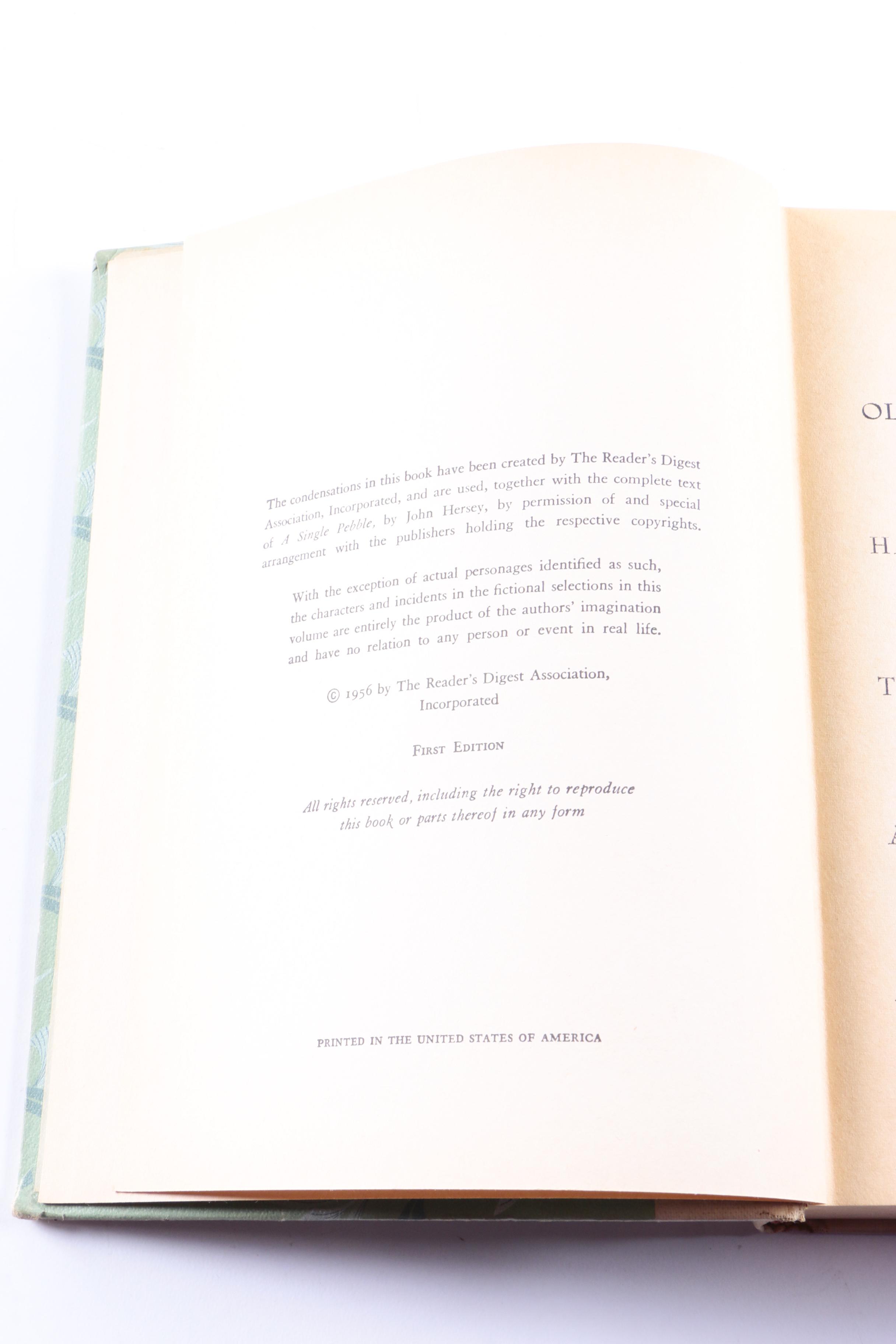 1955 & 1956 "Reader's Digest Condensed Books" Multi-Volume Set