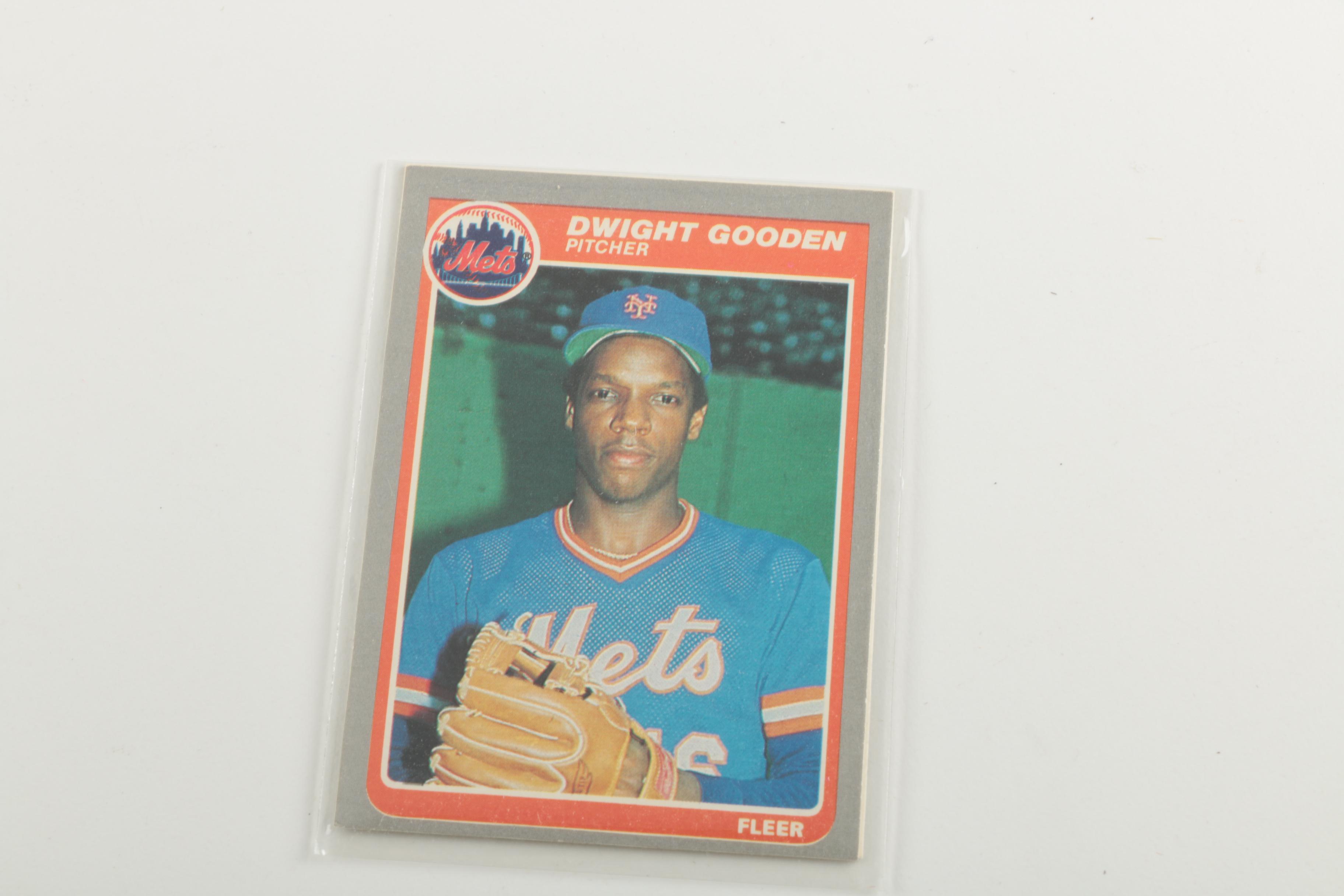 Collection of 1985 Fleer Baseball Cards