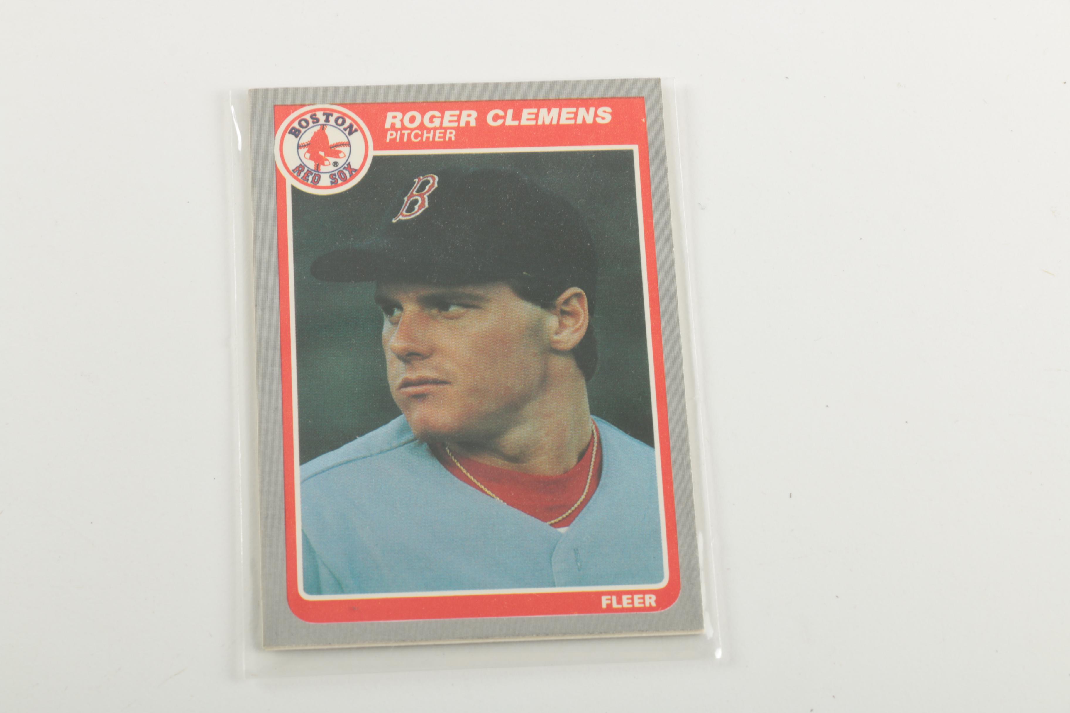 Collection of 1985 Fleer Baseball Cards