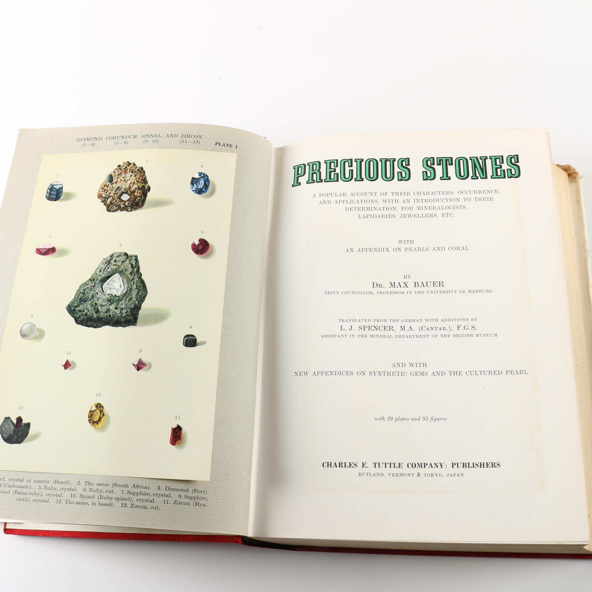 Assorted Hardcover Books on Precious Stones and Metals