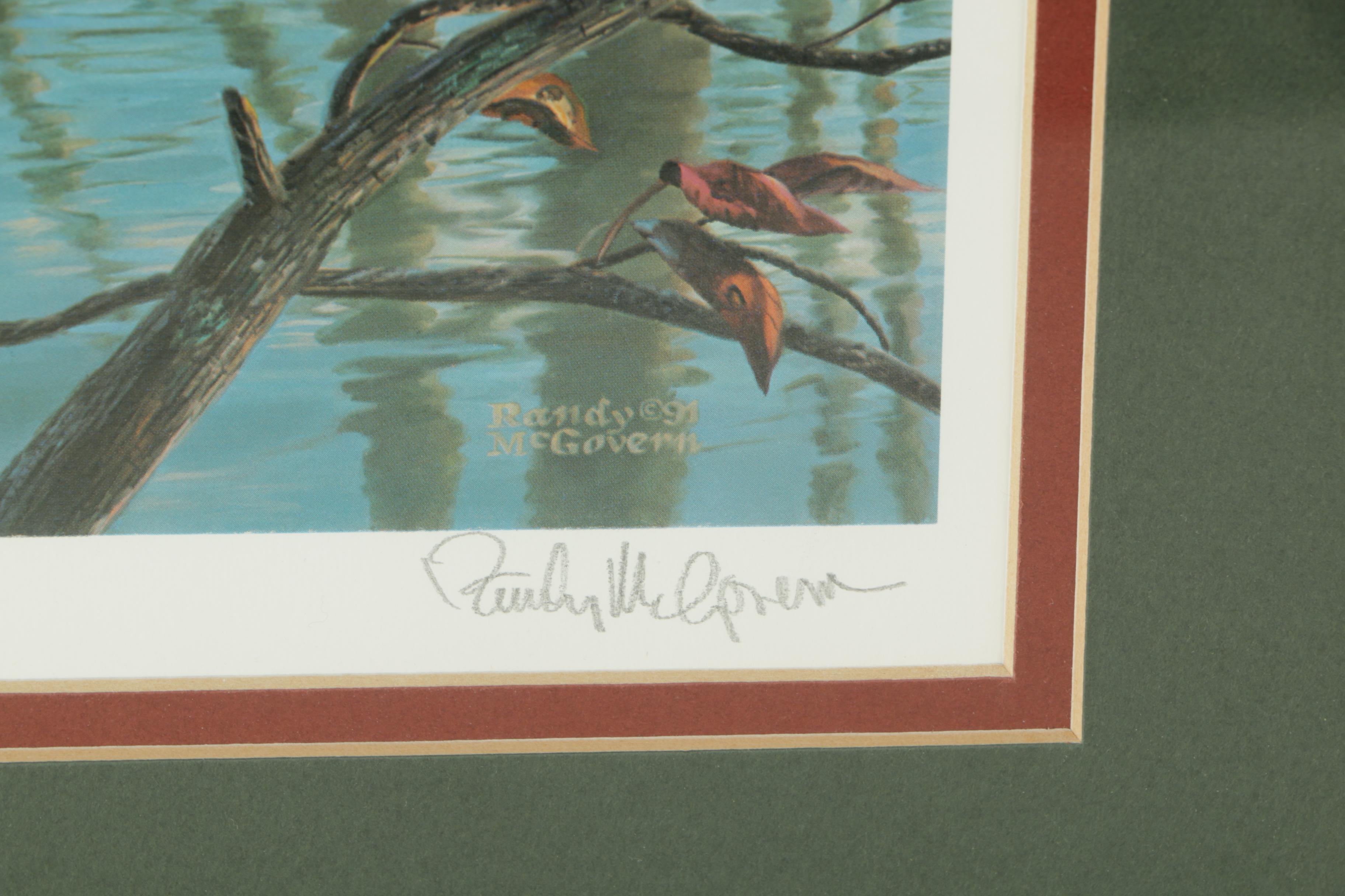 Randy McGovern Limited Edition Reproduction Prints of Mallard Ducks