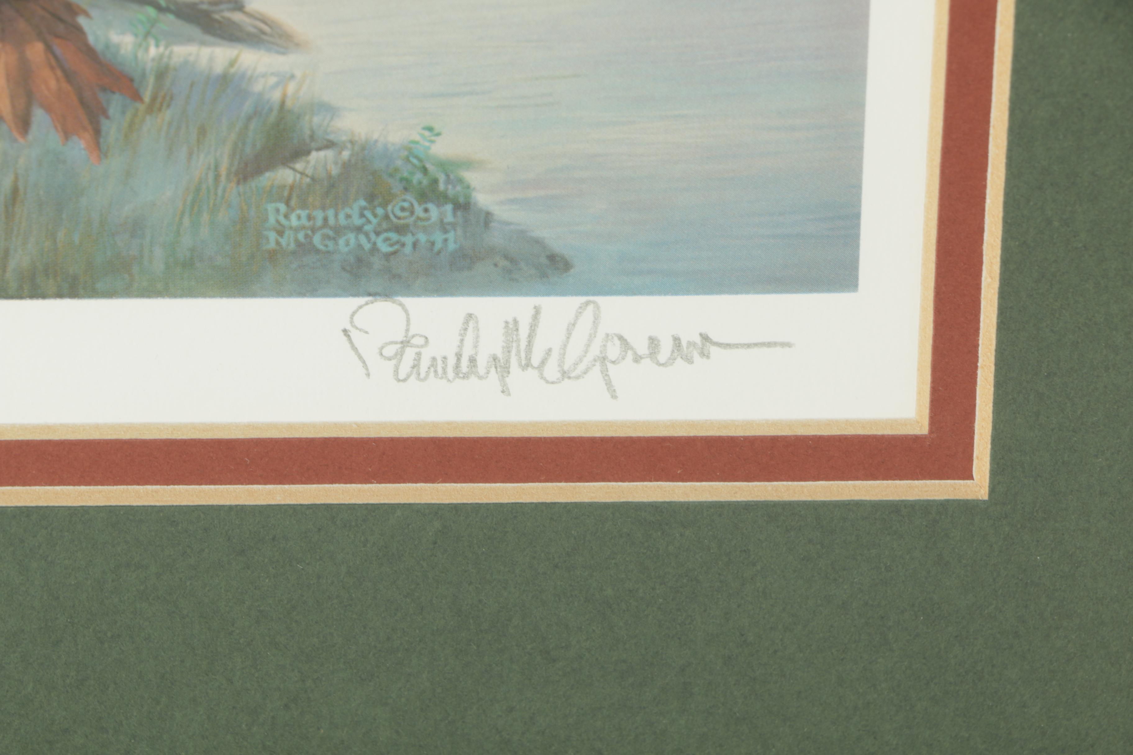 Randy McGovern Limited Edition Reproduction Prints of Mallard Ducks