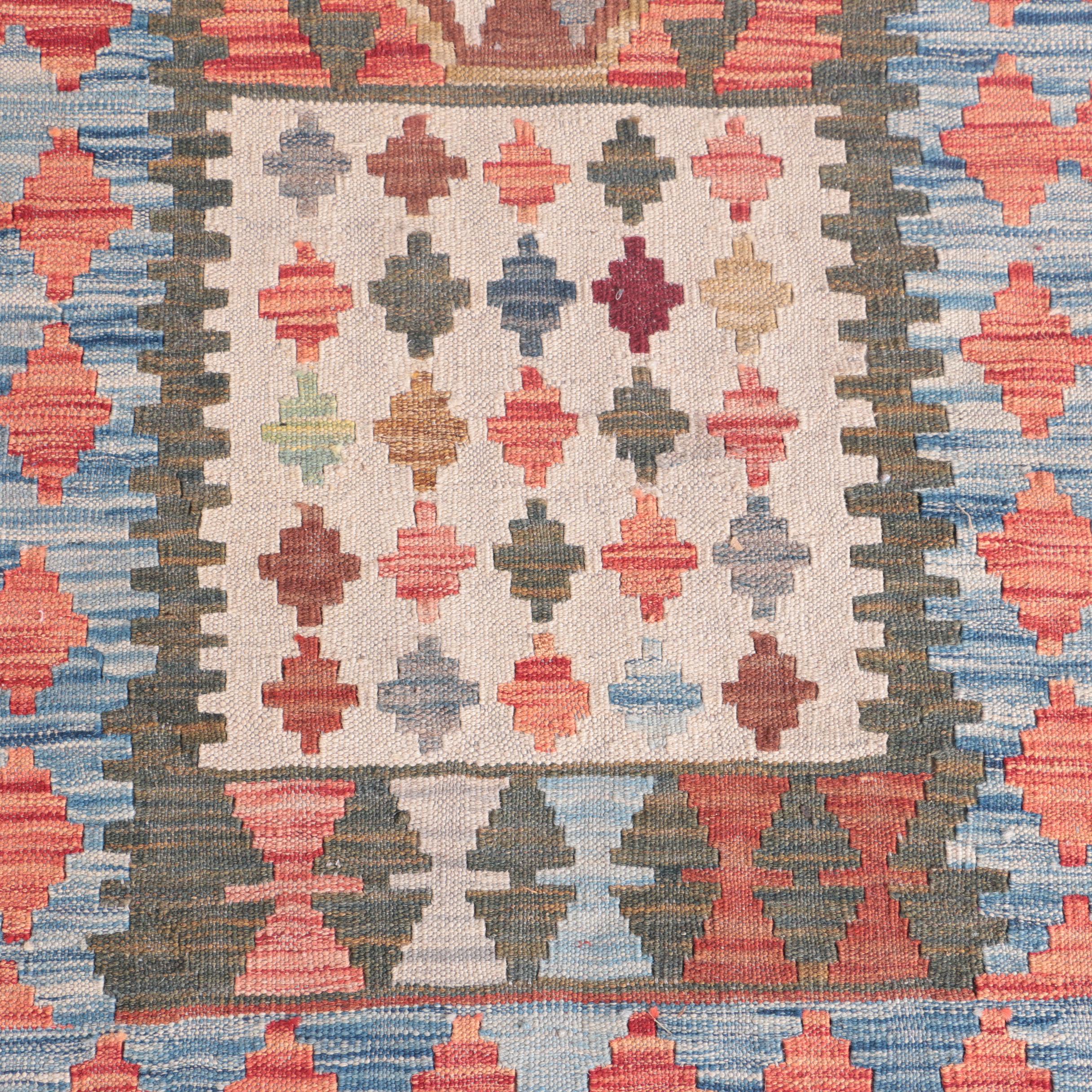 Handwoven Kilim Carpet Runner