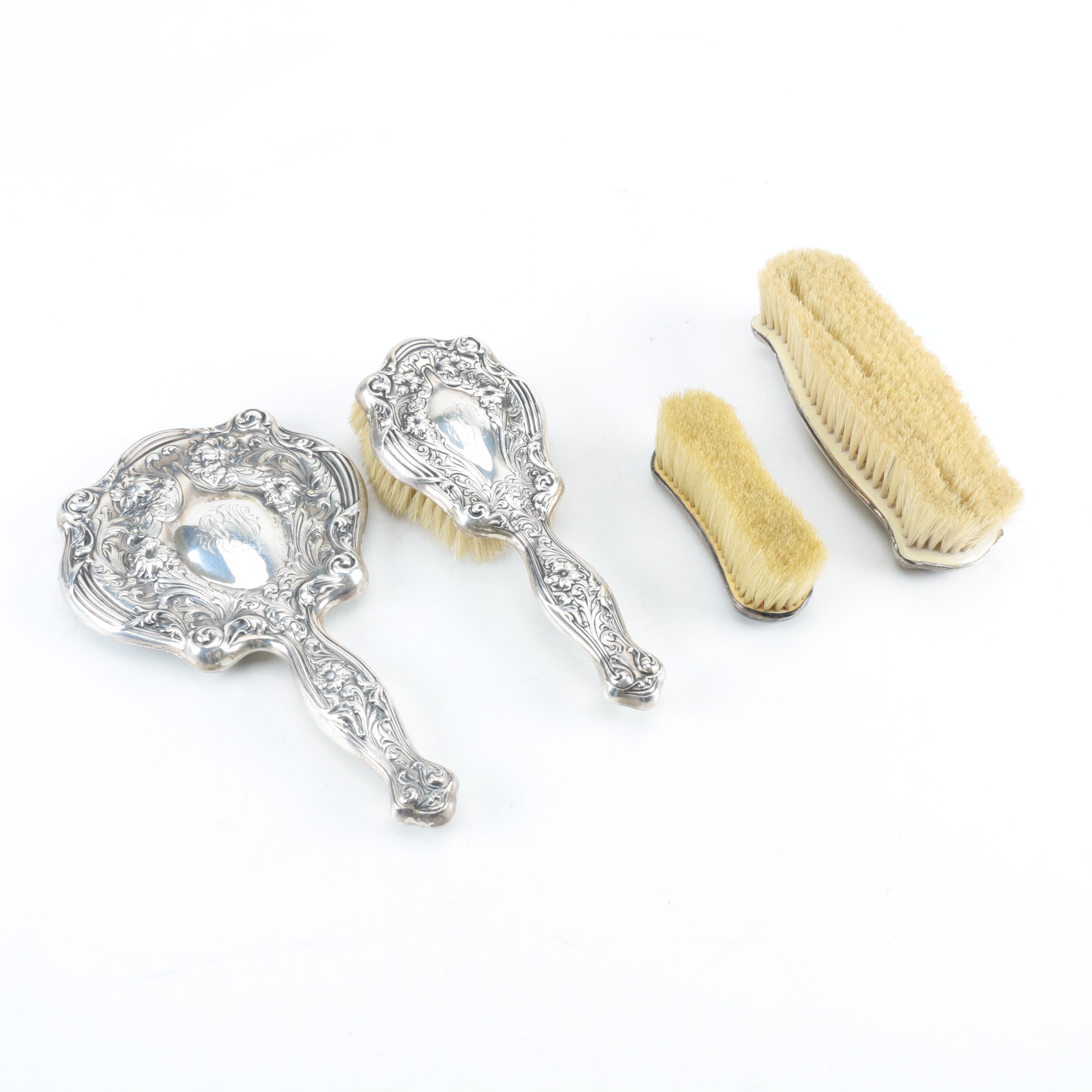 Vintage Sterling Vanity Pieces Including Gorham