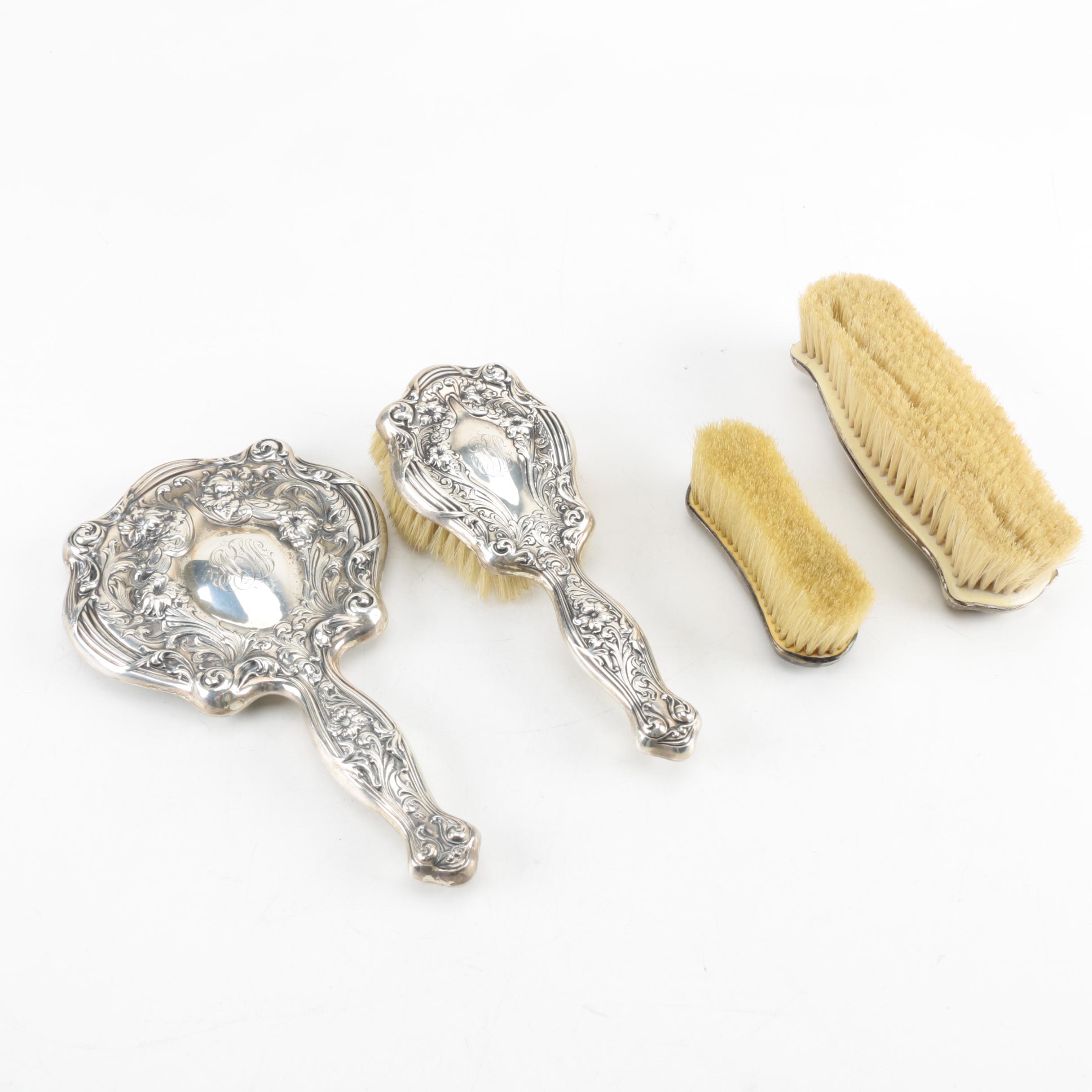 Vintage Sterling Vanity Pieces Including Gorham