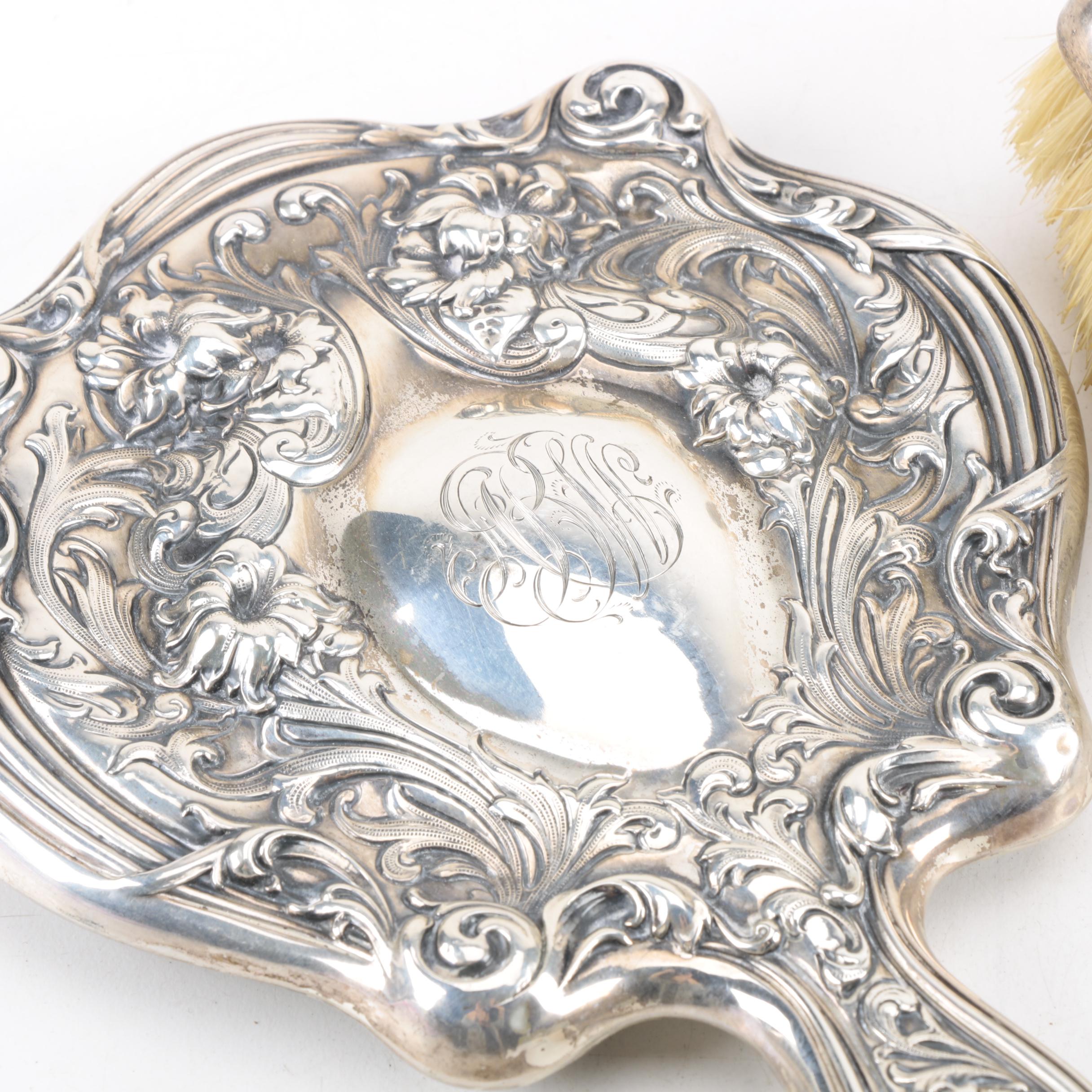 Vintage Sterling Vanity Pieces Including Gorham