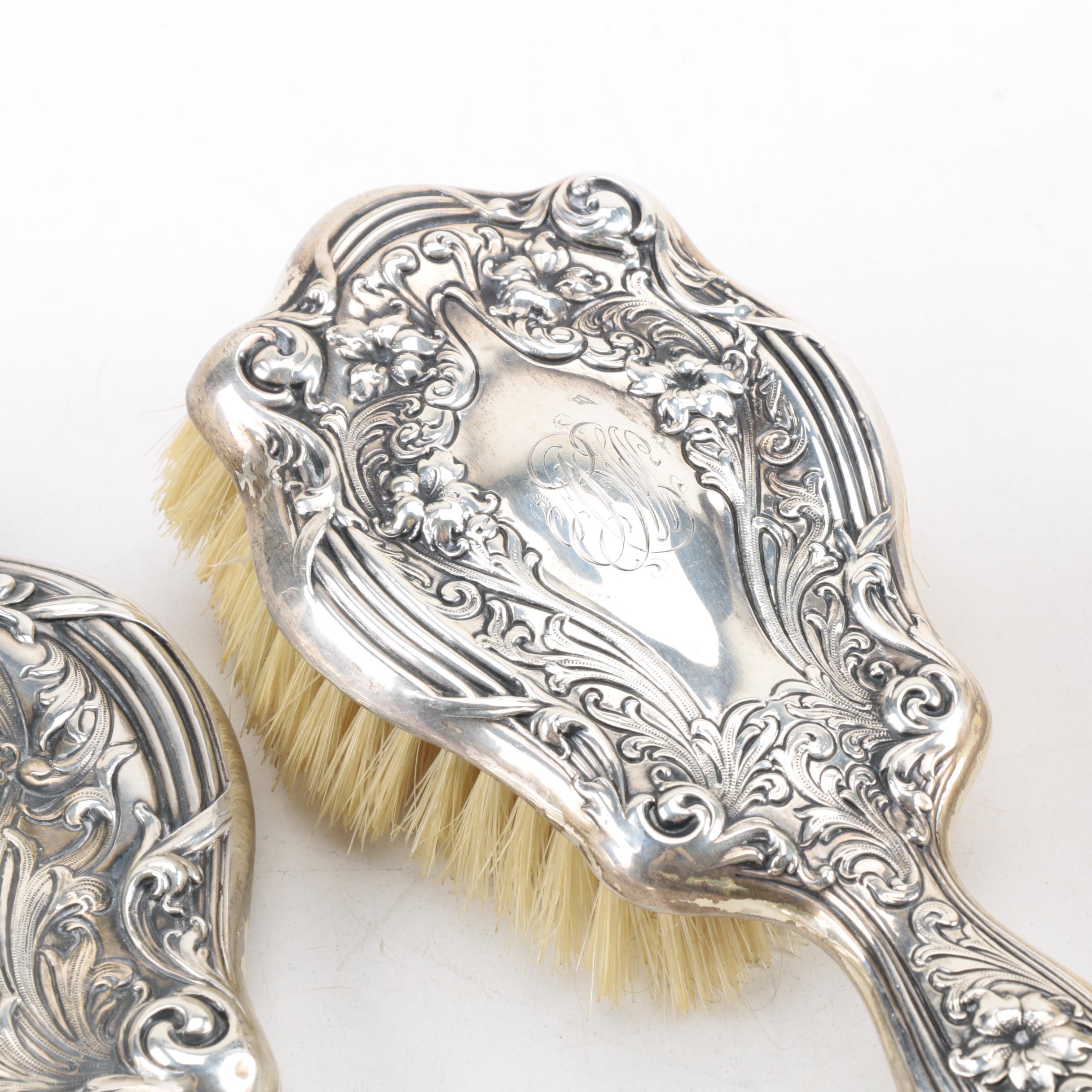 Vintage Sterling Vanity Pieces Including Gorham