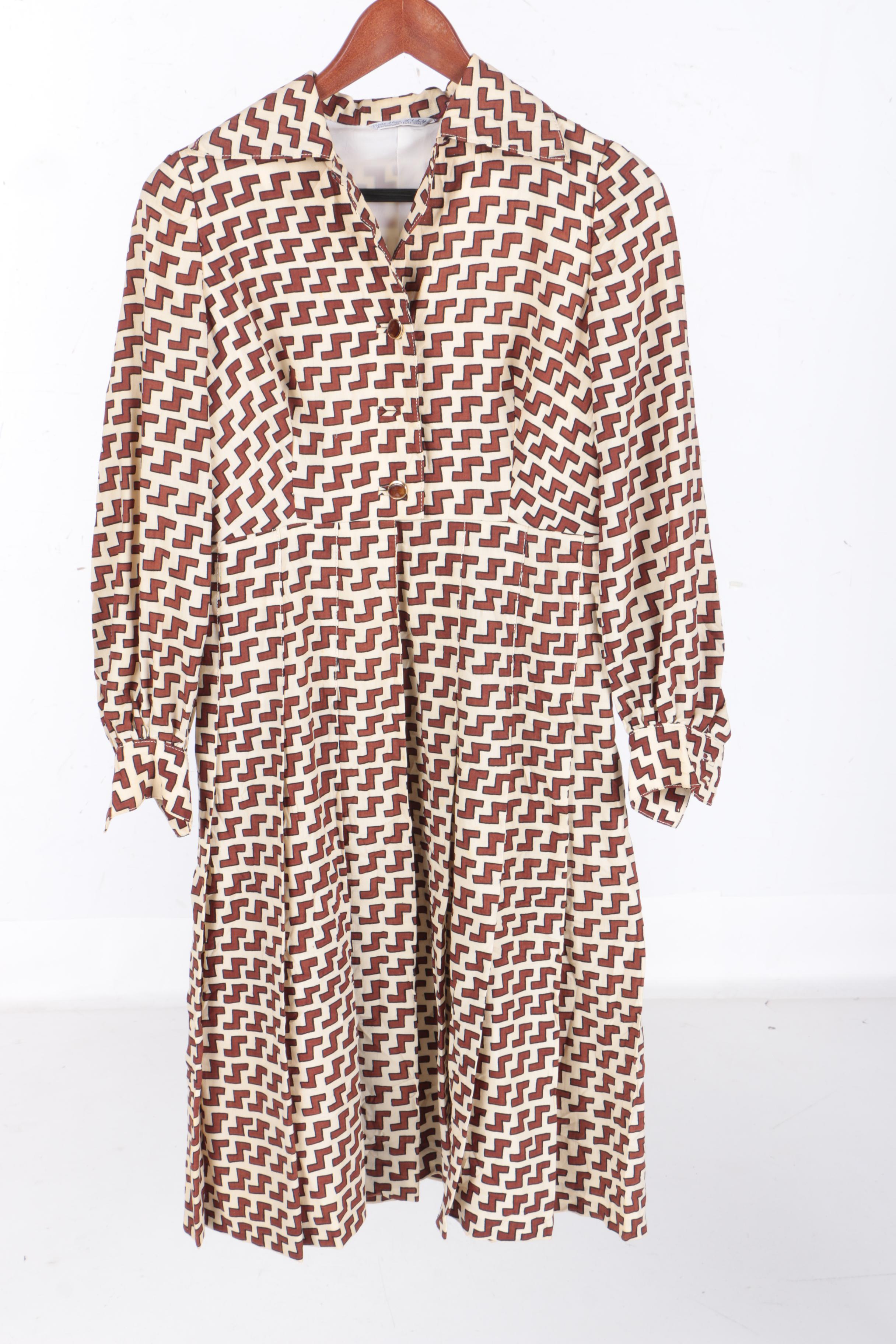 Printed Dresses Including Circa 1970s Lily Mode Shop Kumamoto