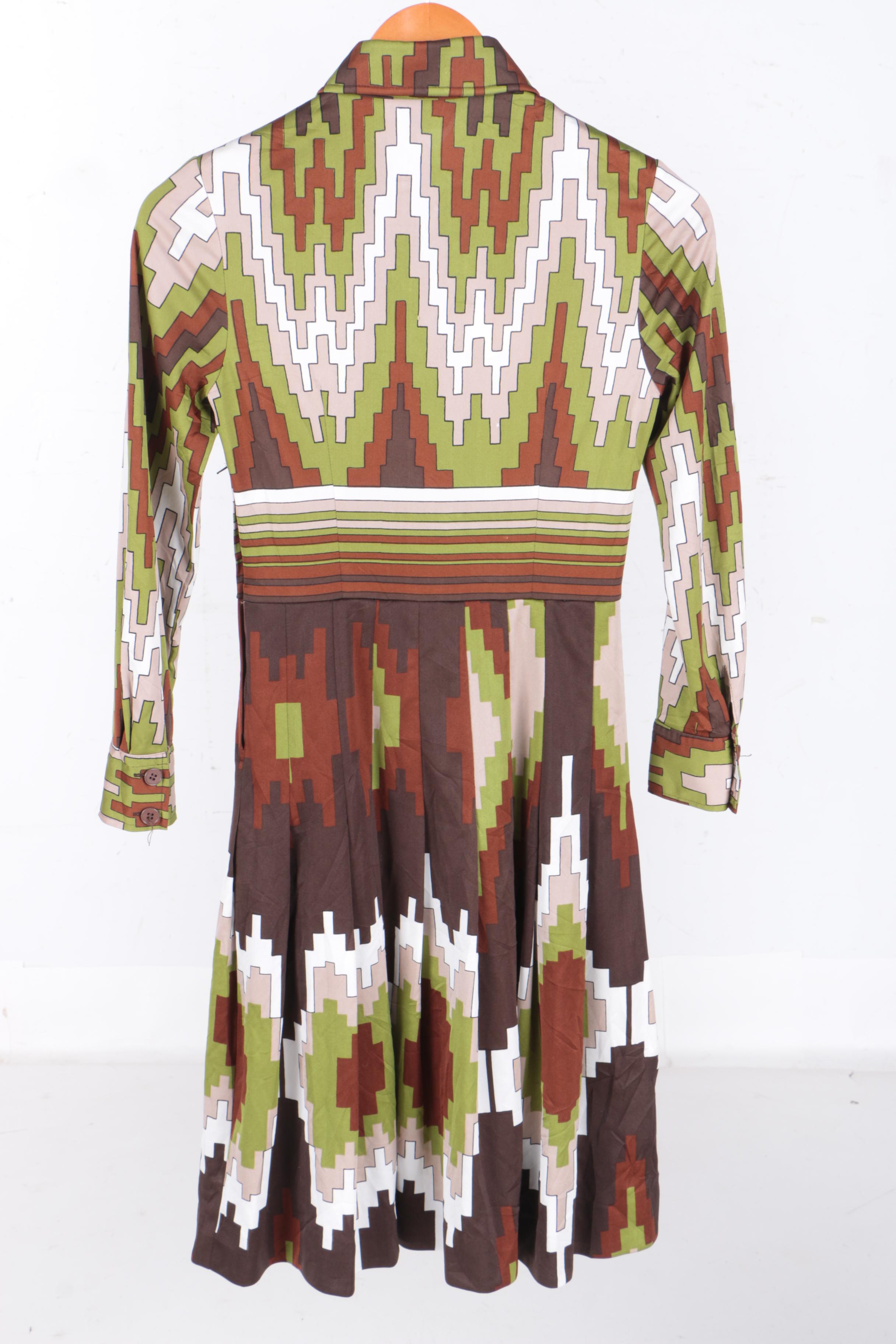 Printed Dresses Including Circa 1970s Lily Mode Shop Kumamoto