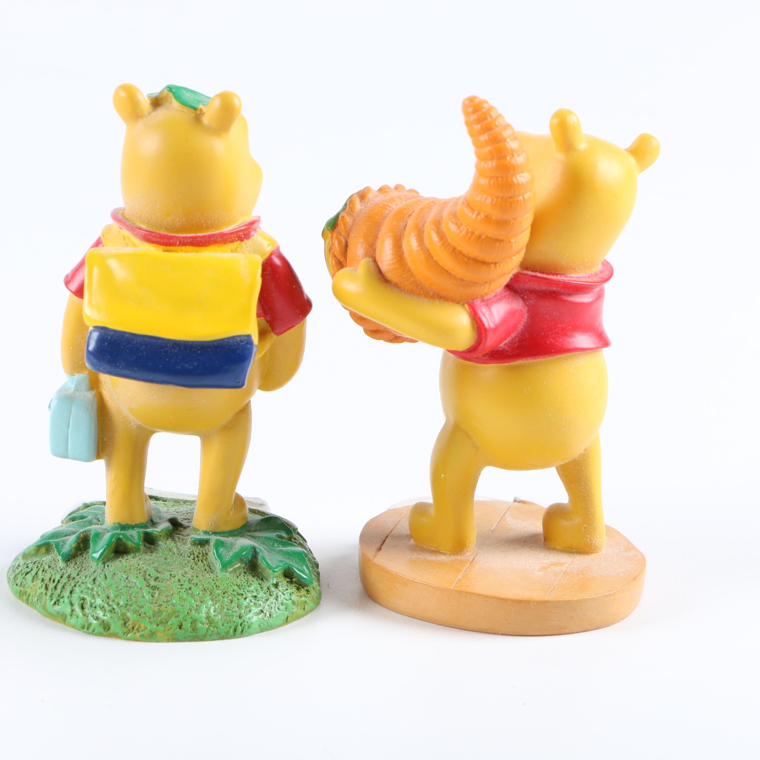 Collection of Winnie the Pooh Figurines