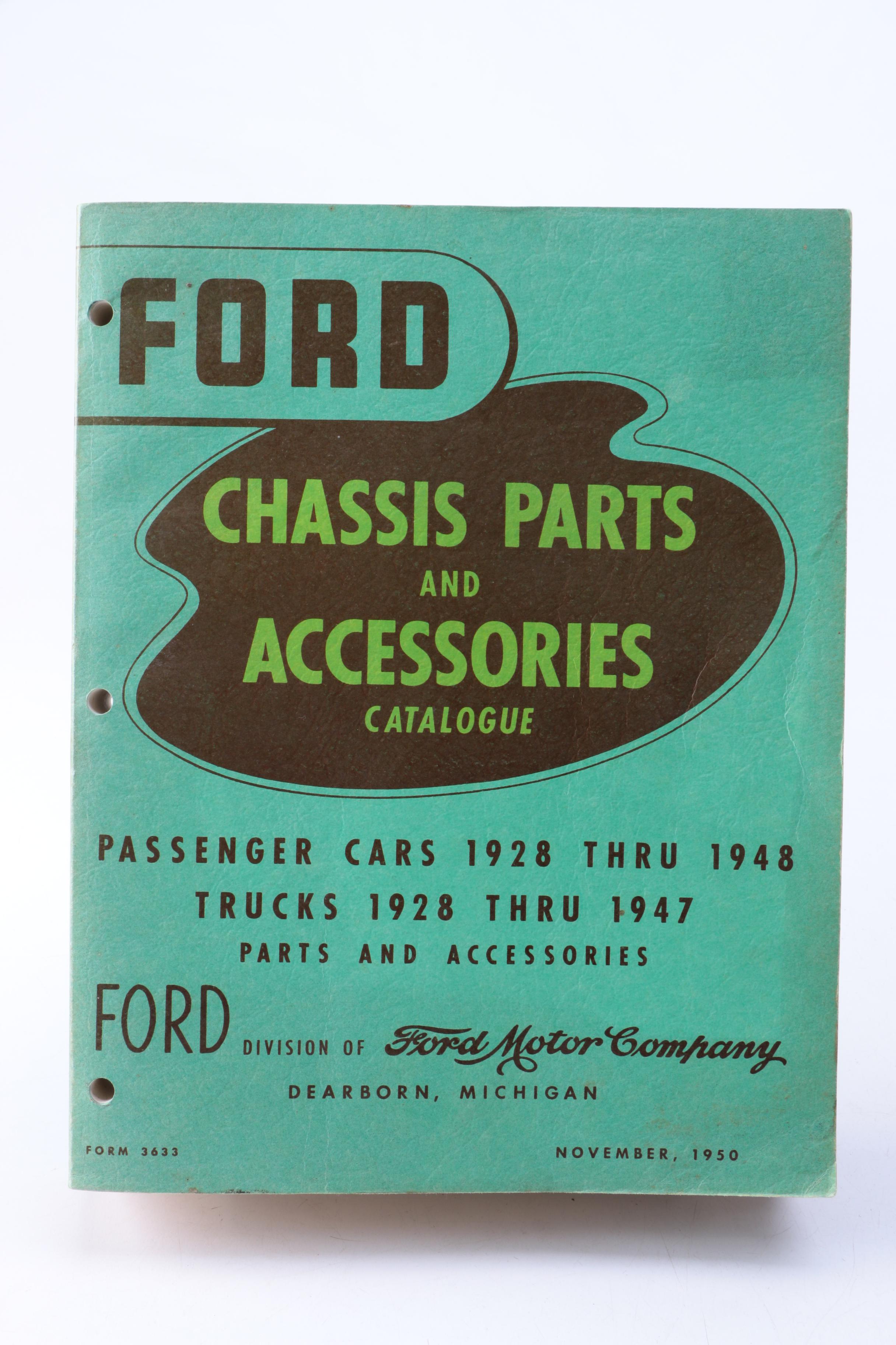 Vintage Automobile Catalogs and Manuals