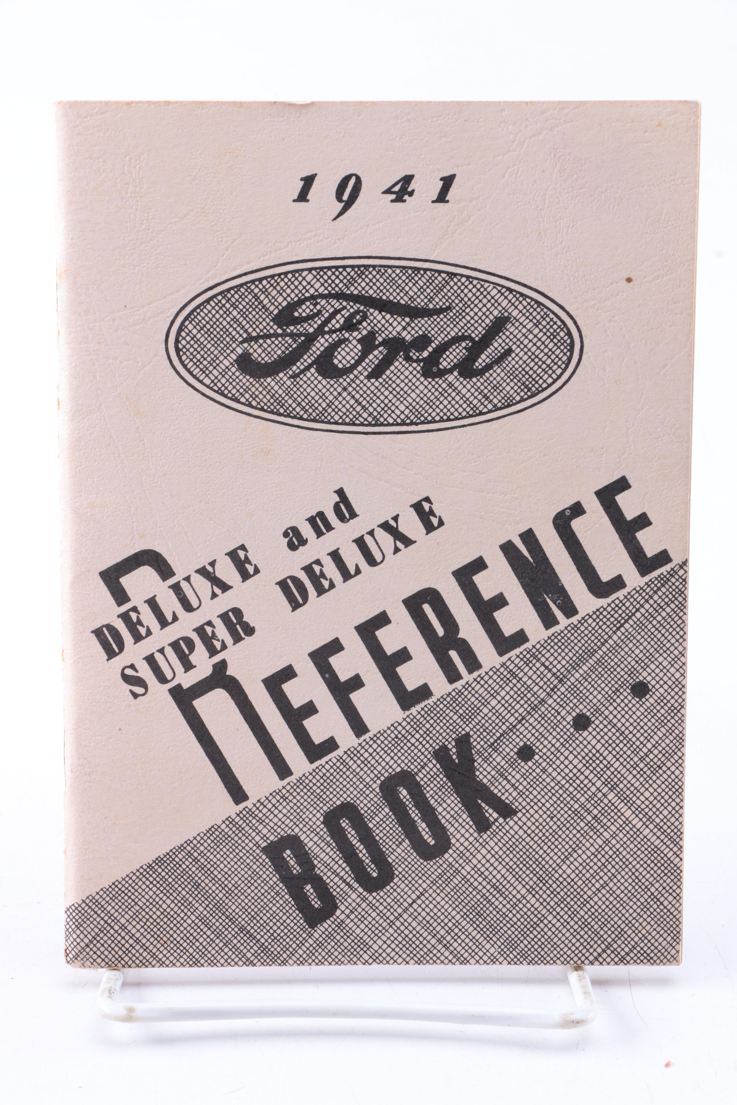 Vintage Automobile Catalogs and Manuals