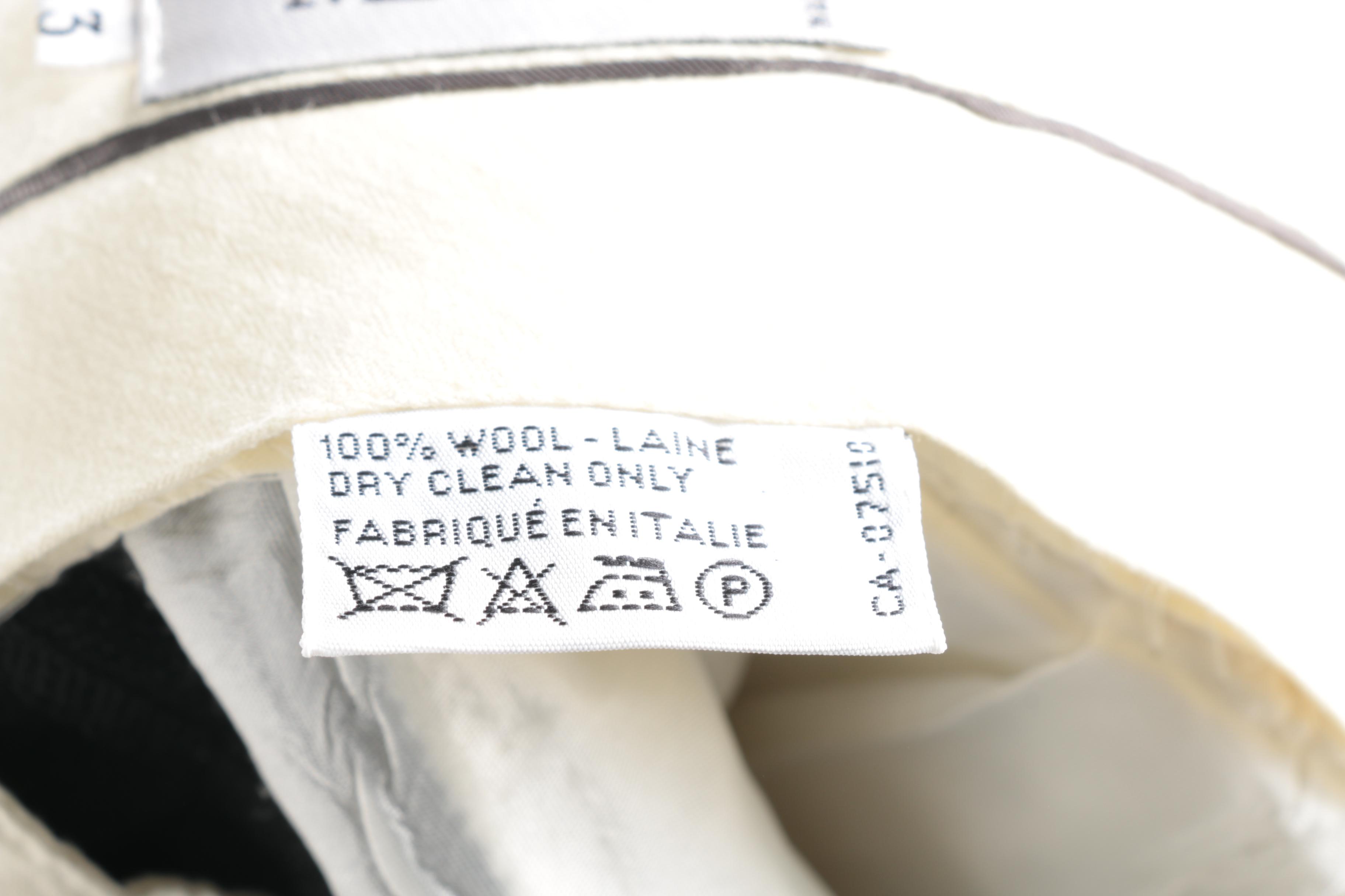 Men's Armani Wool Slacks