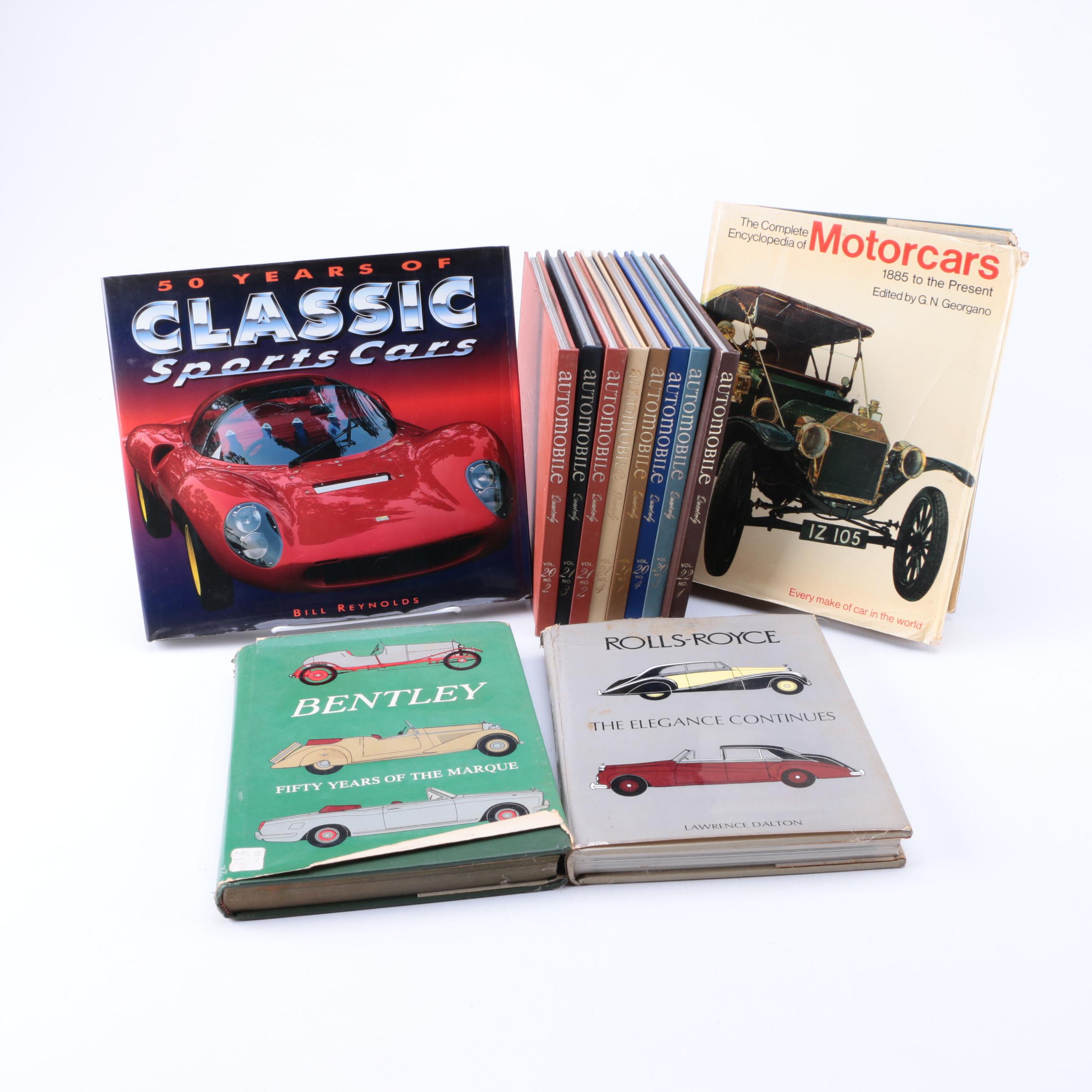 Assorted Books on Cars