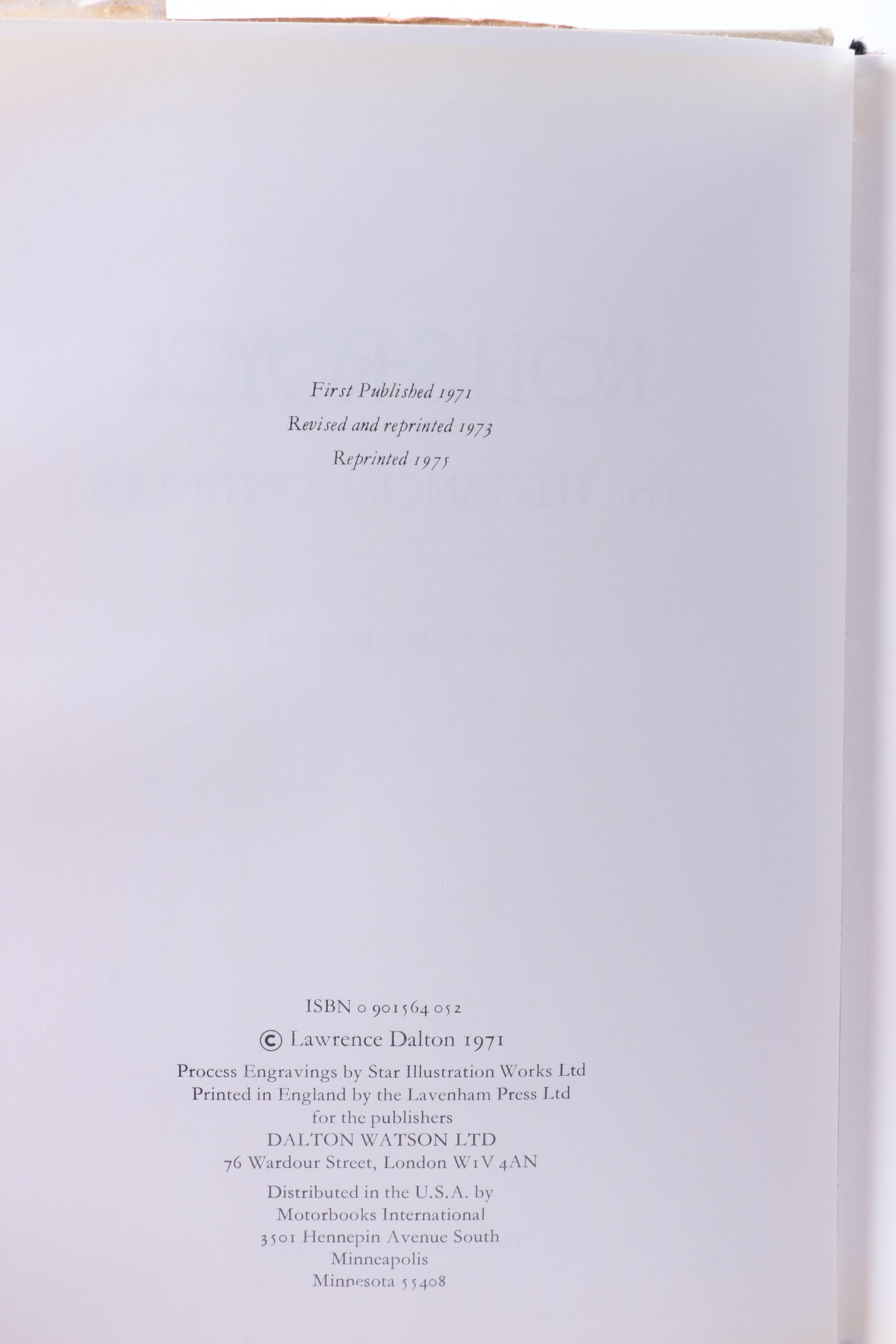 Assorted Books on Cars