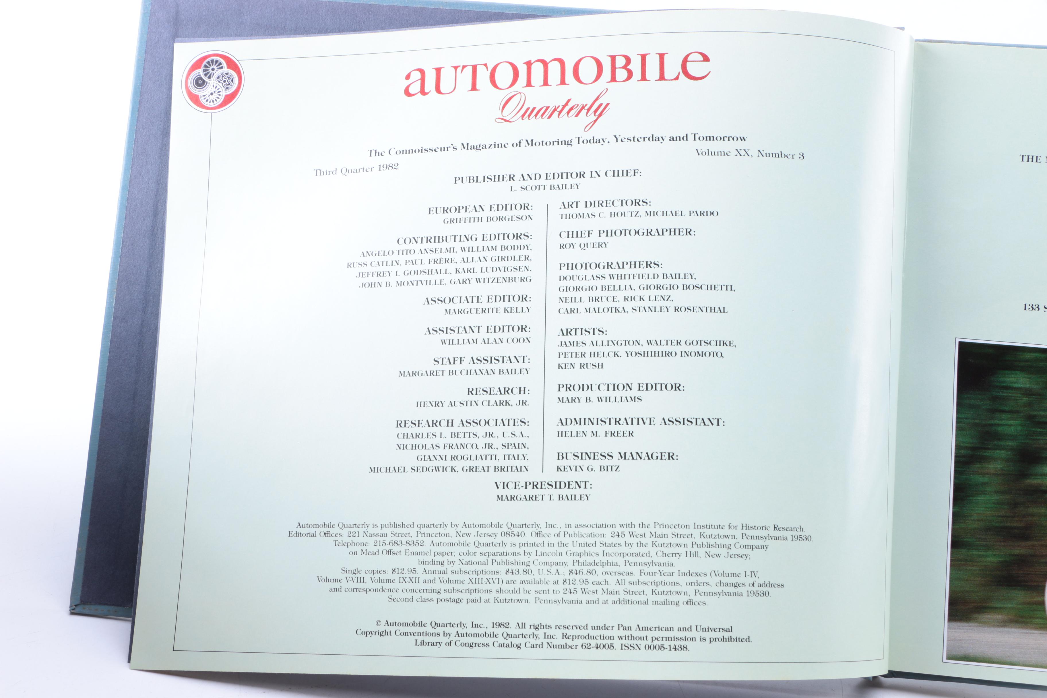 Assorted Books on Cars