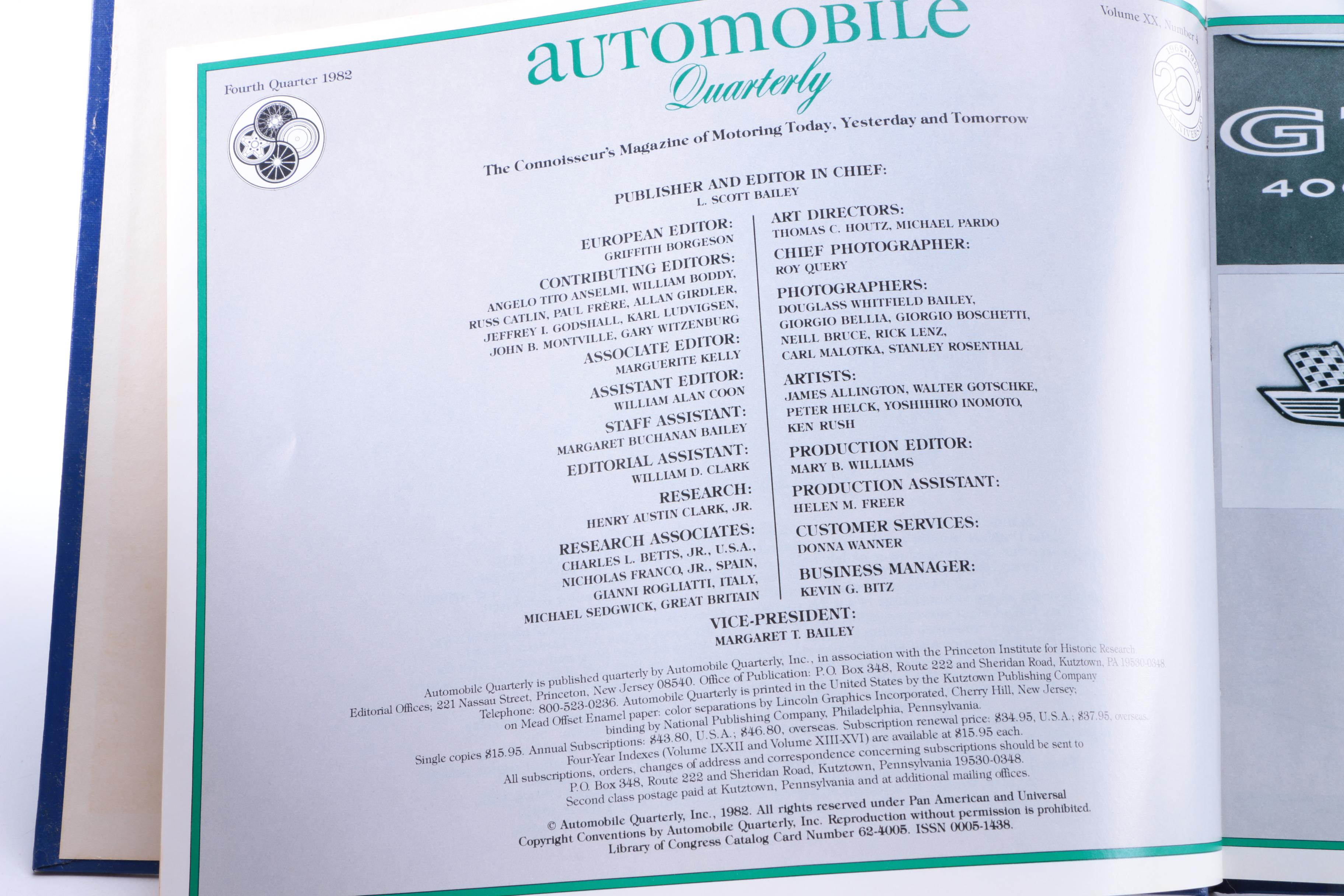 Assorted Books on Cars