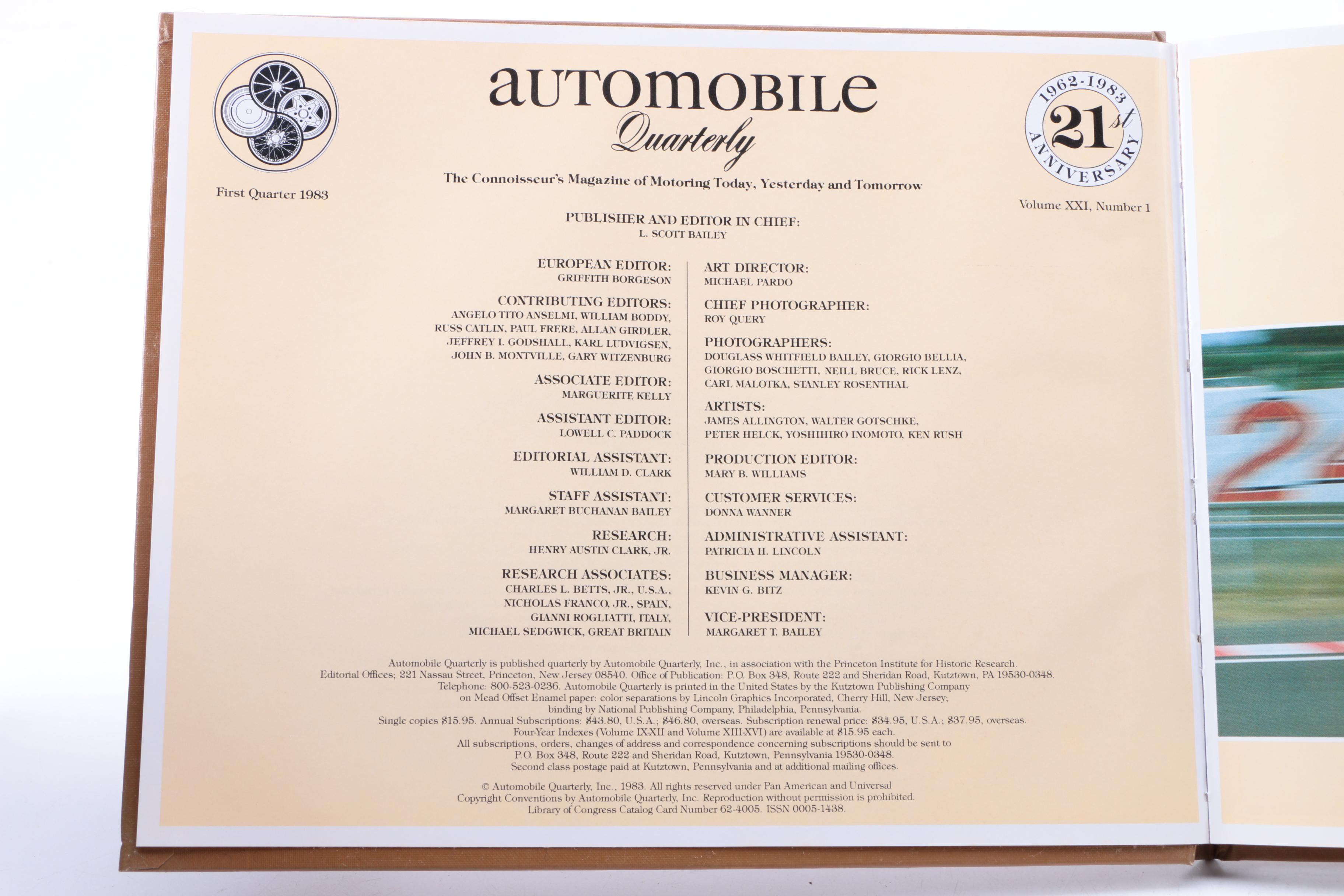 Assorted Books on Cars