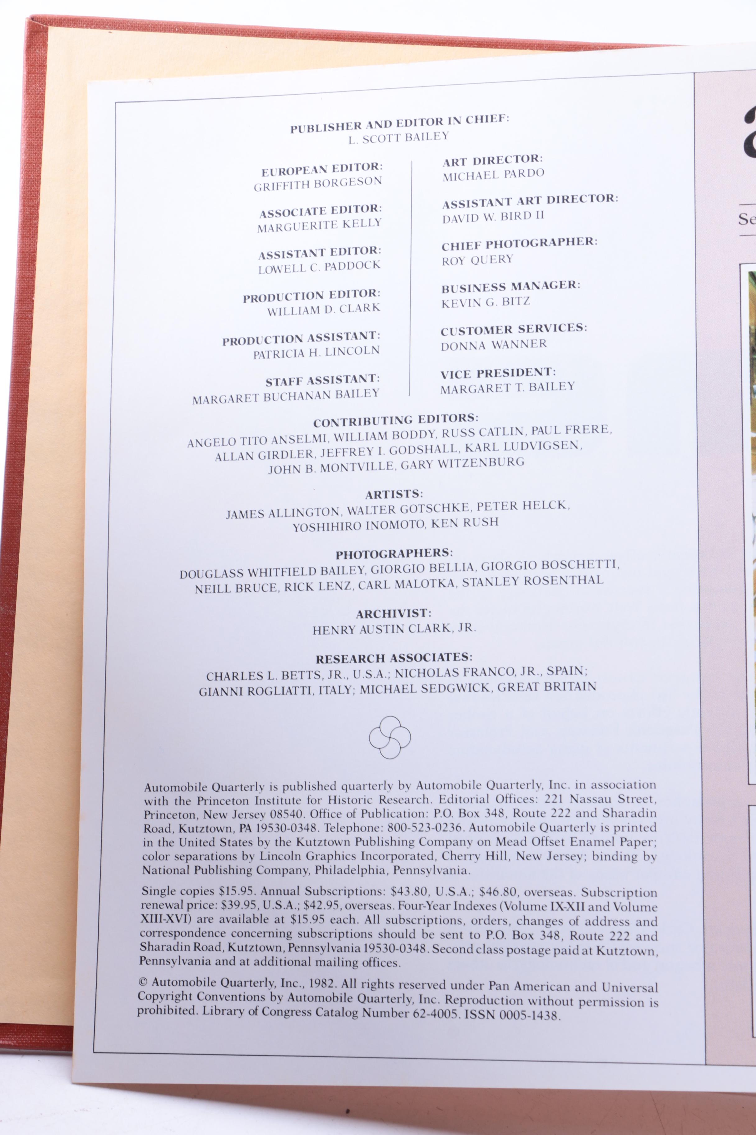 Assorted Books on Cars